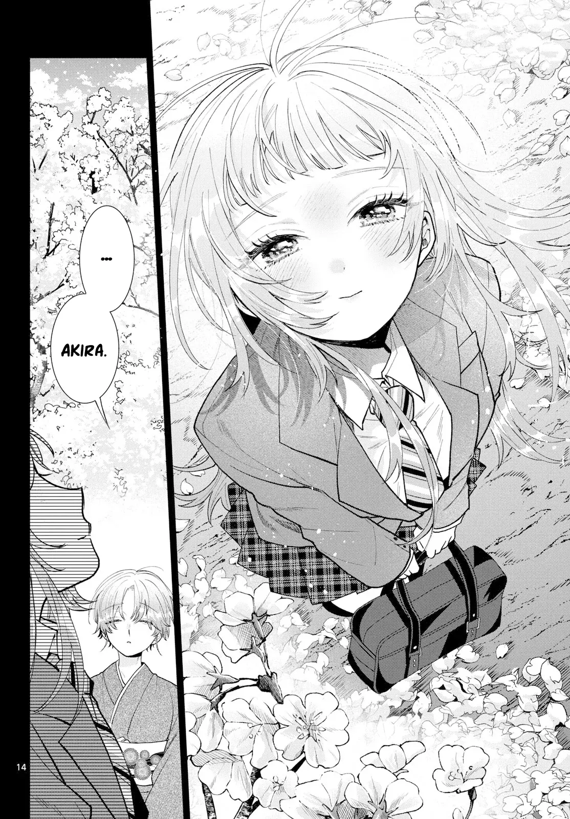 Momose Akira no Hatsukoi Hatan-chuu Capitulo 51: Los dos disfrutan de la vista. página 15
