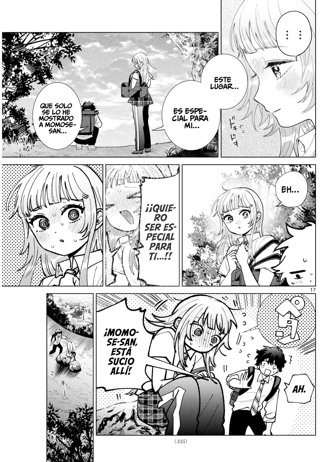 Momose Akira no Hatsukoi Hatan-chuu Capitulo 51: Los dos disfrutan de la vista. página 18