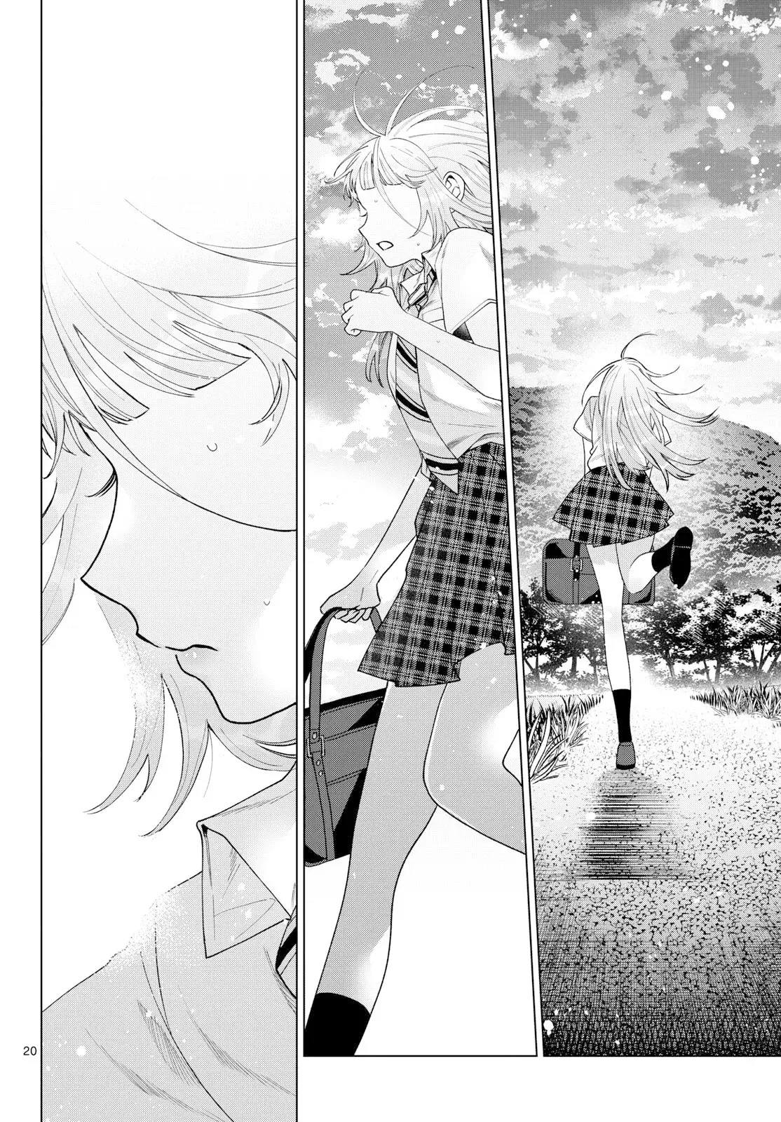 Momose Akira no Hatsukoi Hatan-chuu Capitulo 51: Los dos disfrutan de la vista. página 21