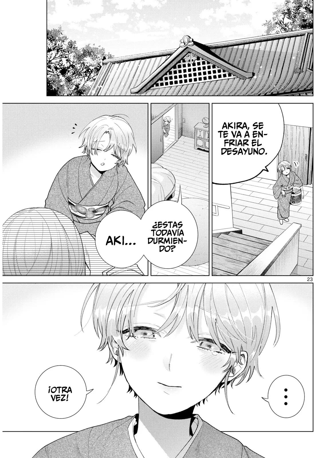 Momose Akira no Hatsukoi Hatan-chuu Capitulo 51: Los dos disfrutan de la vista. página 24
