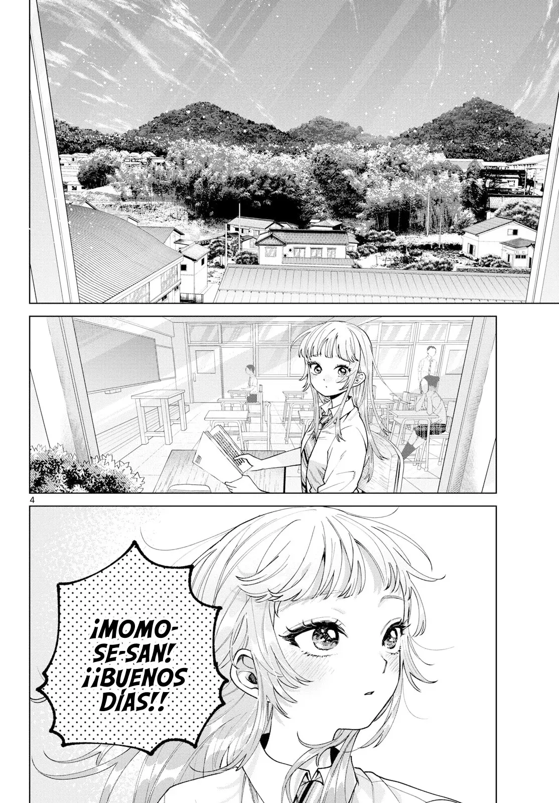 Momose Akira no Hatsukoi Hatan-chuu Capitulo 51: Los dos disfrutan de la vista. página 5