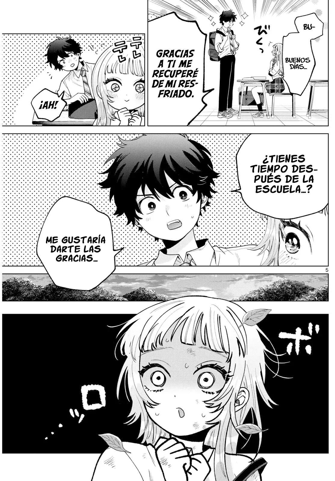 Momose Akira no Hatsukoi Hatan-chuu Capitulo 51: Los dos disfrutan de la vista. página 6