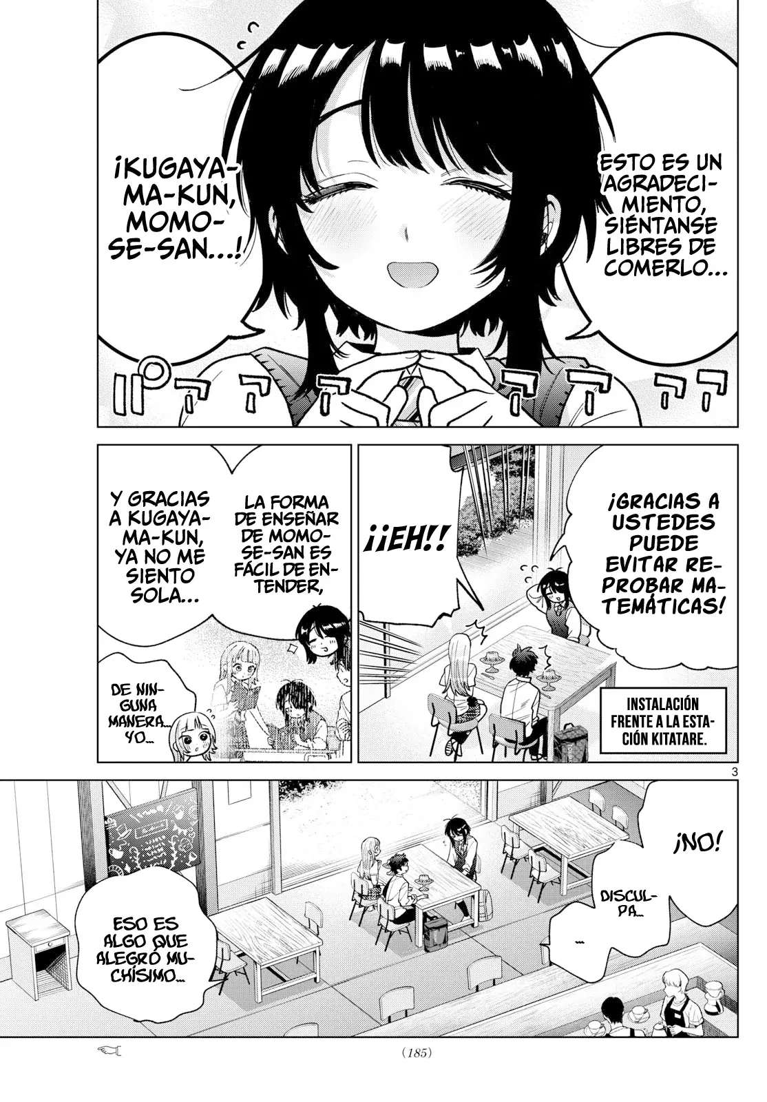 Momose Akira no Hatsukoi Hatan-chuu Capitulo 52: Disfrutando de un pudín firme. página 4
