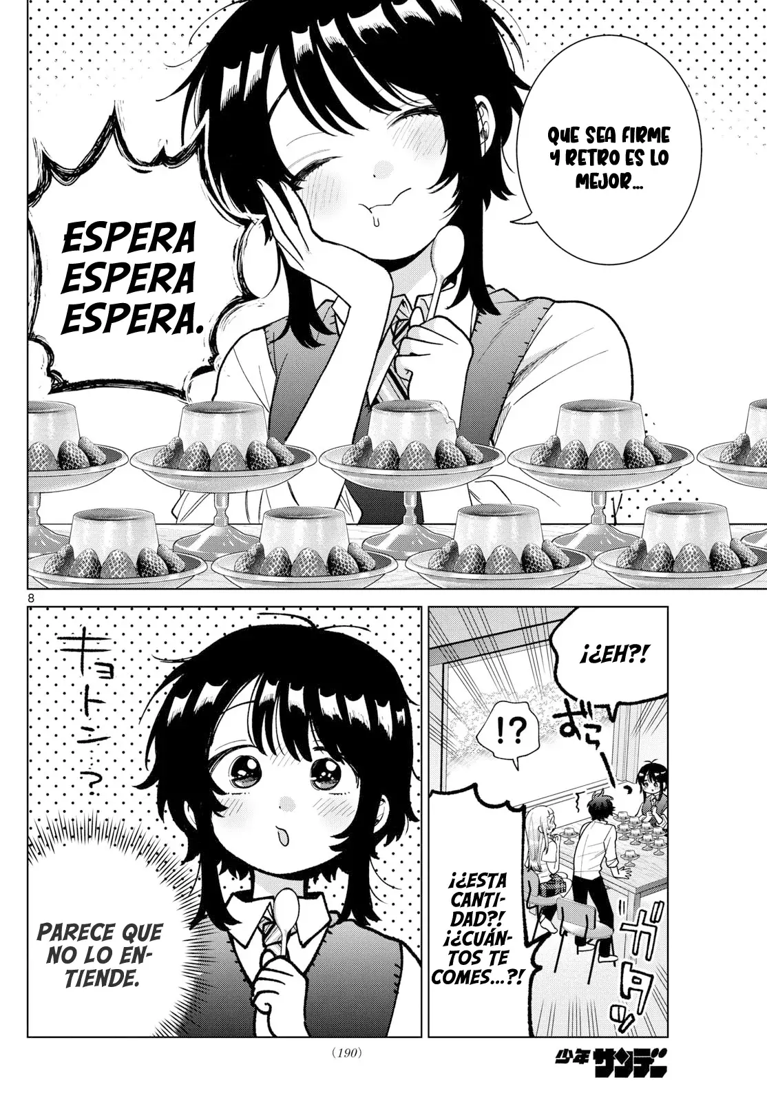 Momose Akira no Hatsukoi Hatan-chuu Capitulo 52: Disfrutando de un pudín firme. página 9