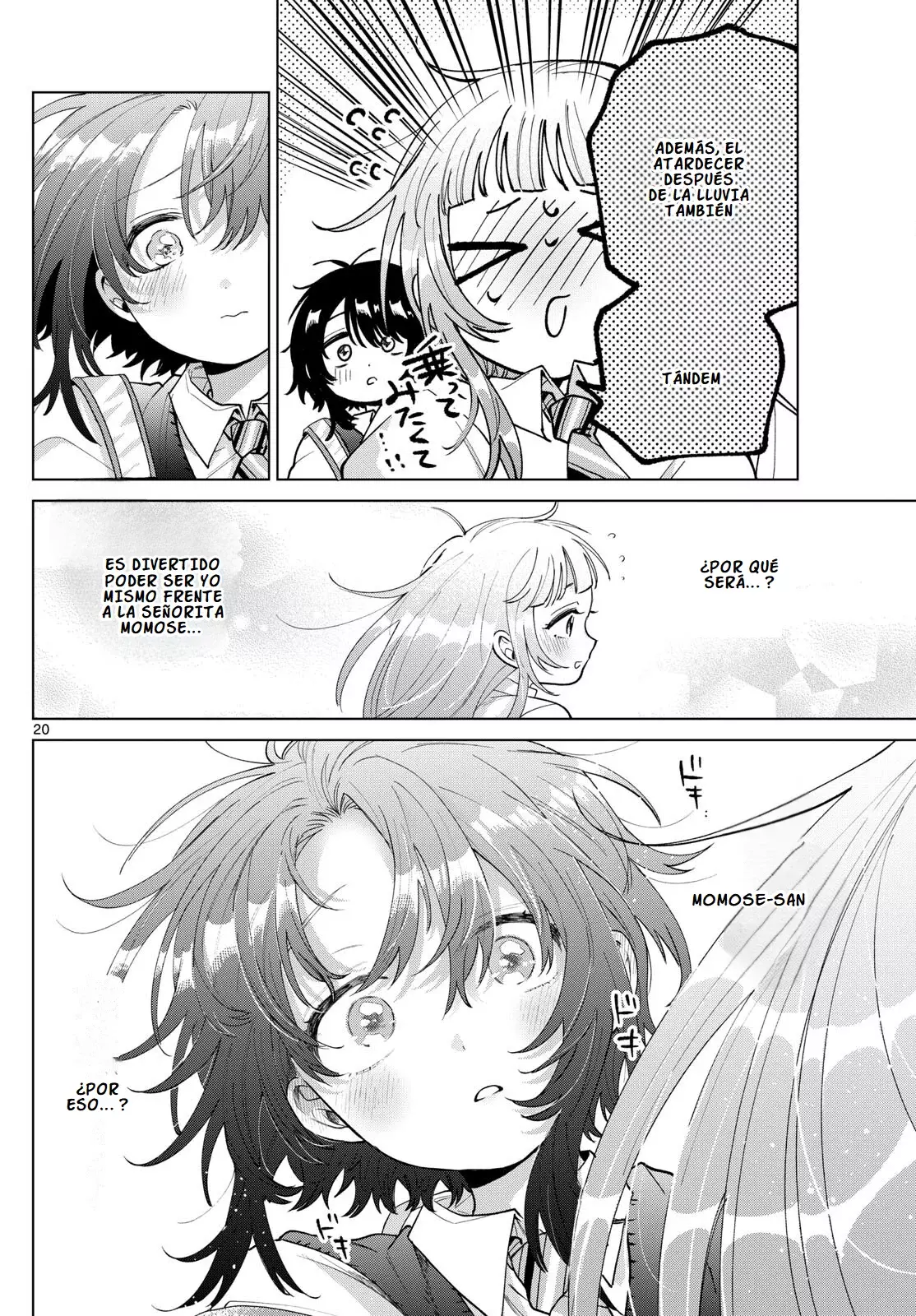 Momose Akira no Hatsukoi Hatan-chuu Capitulo 53: Un desvió por las montañas al atardecer. página 24