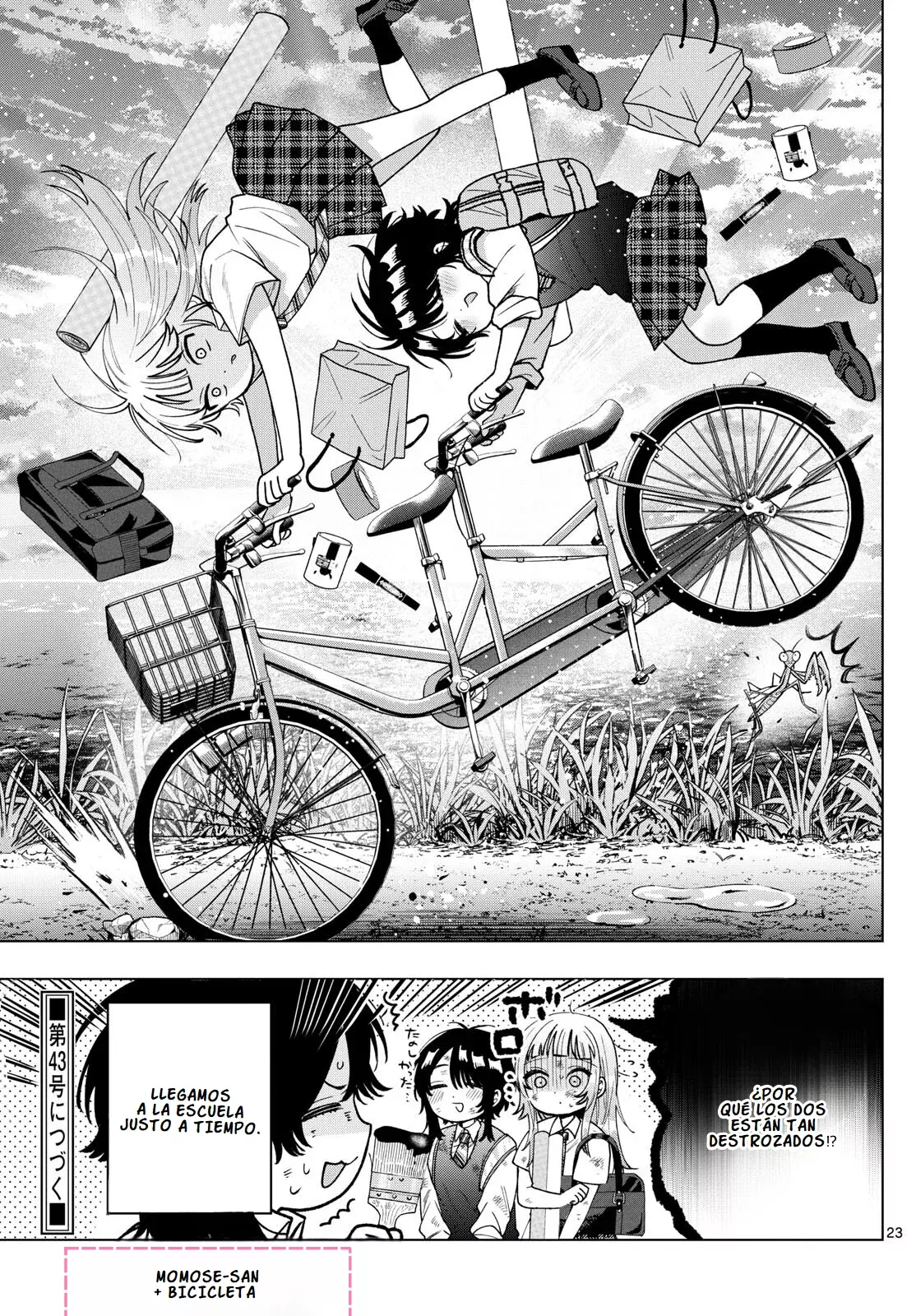 Momose Akira no Hatsukoi Hatan-chuu Capitulo 53: Un desvió por las montañas al atardecer. página 27