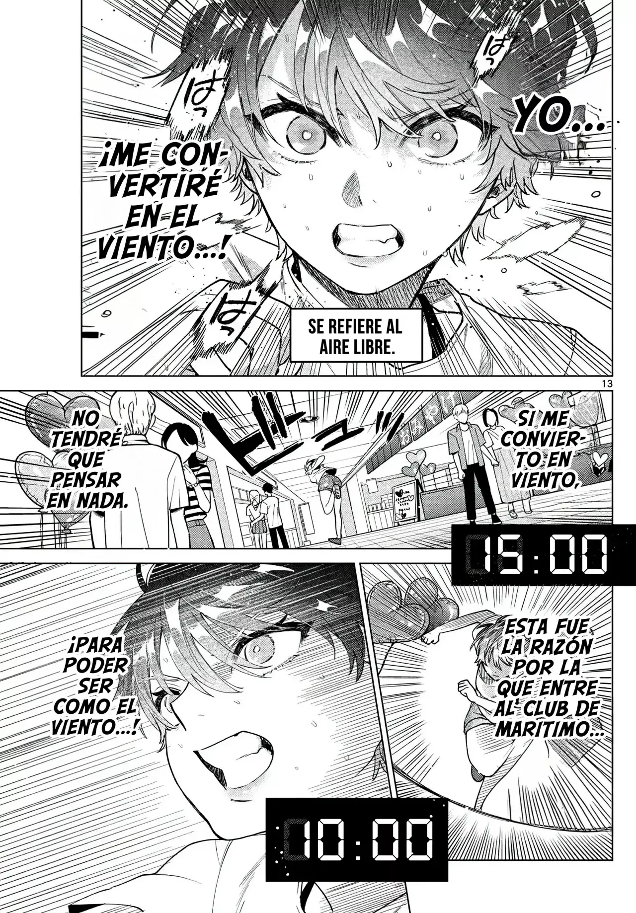 Momose Akira no Hatsukoi Hatan-chuu Capitulo 54: Atravesando velozmente la costa embrujada. página 14