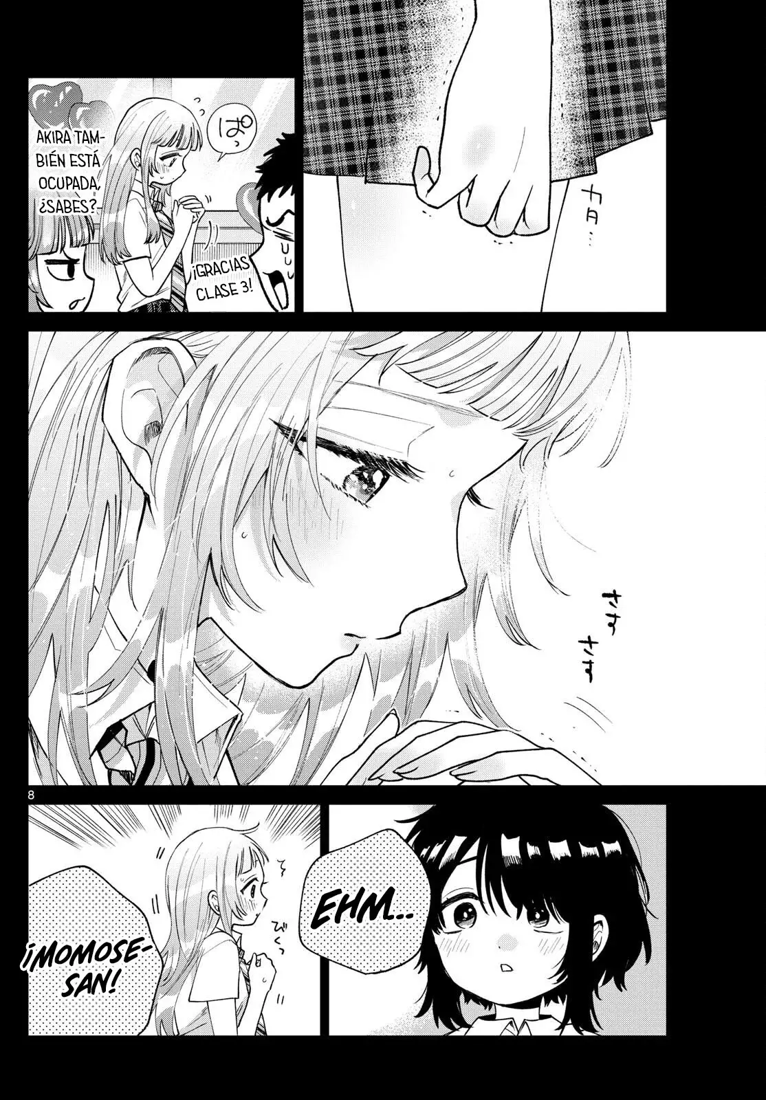 Momose Akira no Hatsukoi Hatan-chuu Capitulo 55: Alboroto arriba y abajo del escenario página 10