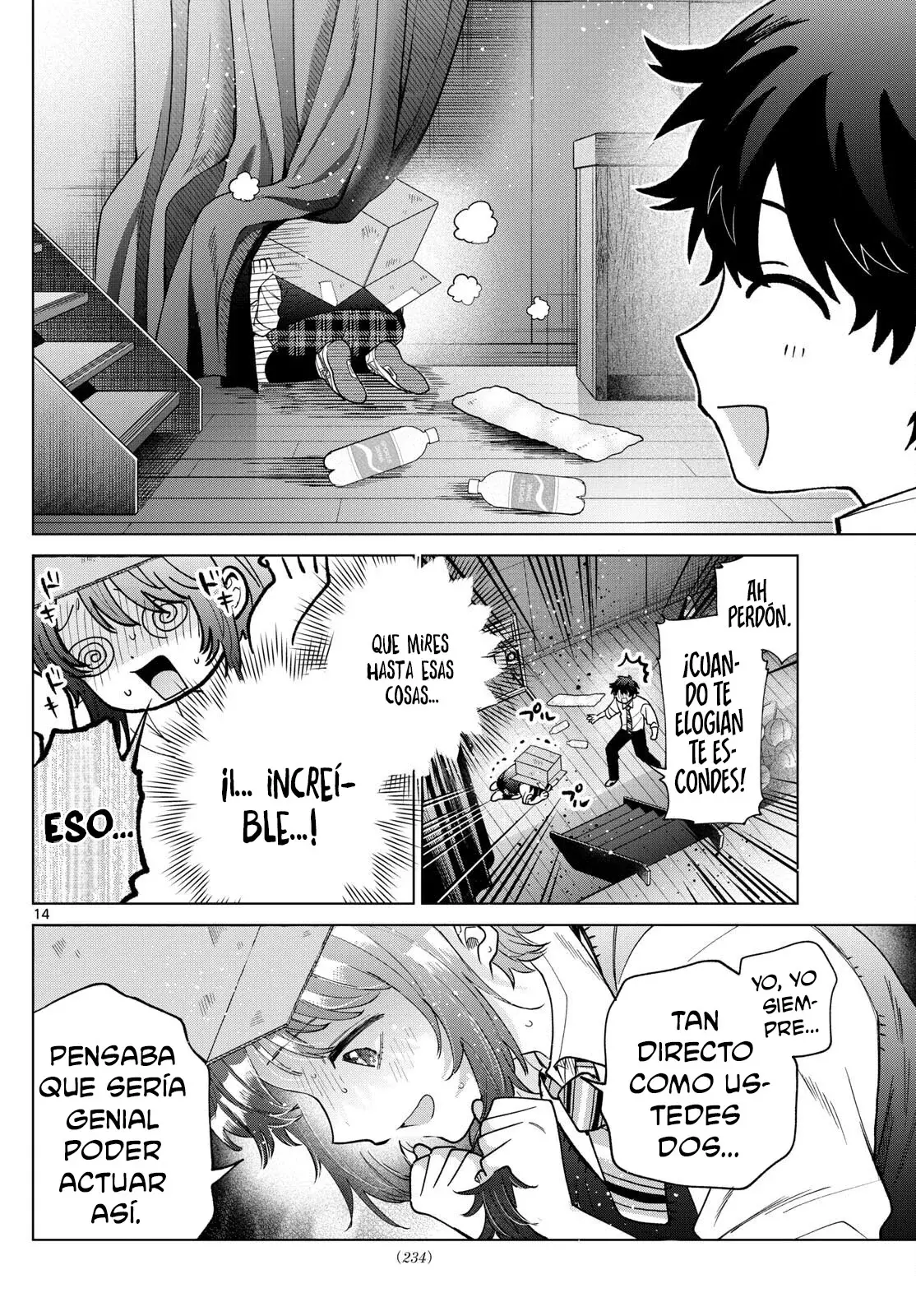 Momose Akira no Hatsukoi Hatan-chuu Capitulo 55: Alboroto arriba y abajo del escenario página 16