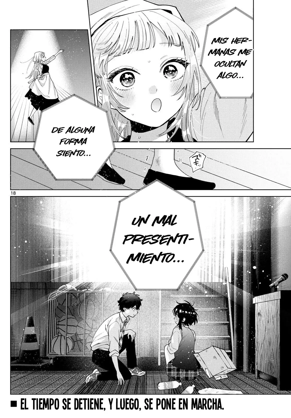 Momose Akira no Hatsukoi Hatan-chuu Capitulo 55: Alboroto arriba y abajo del escenario página 20