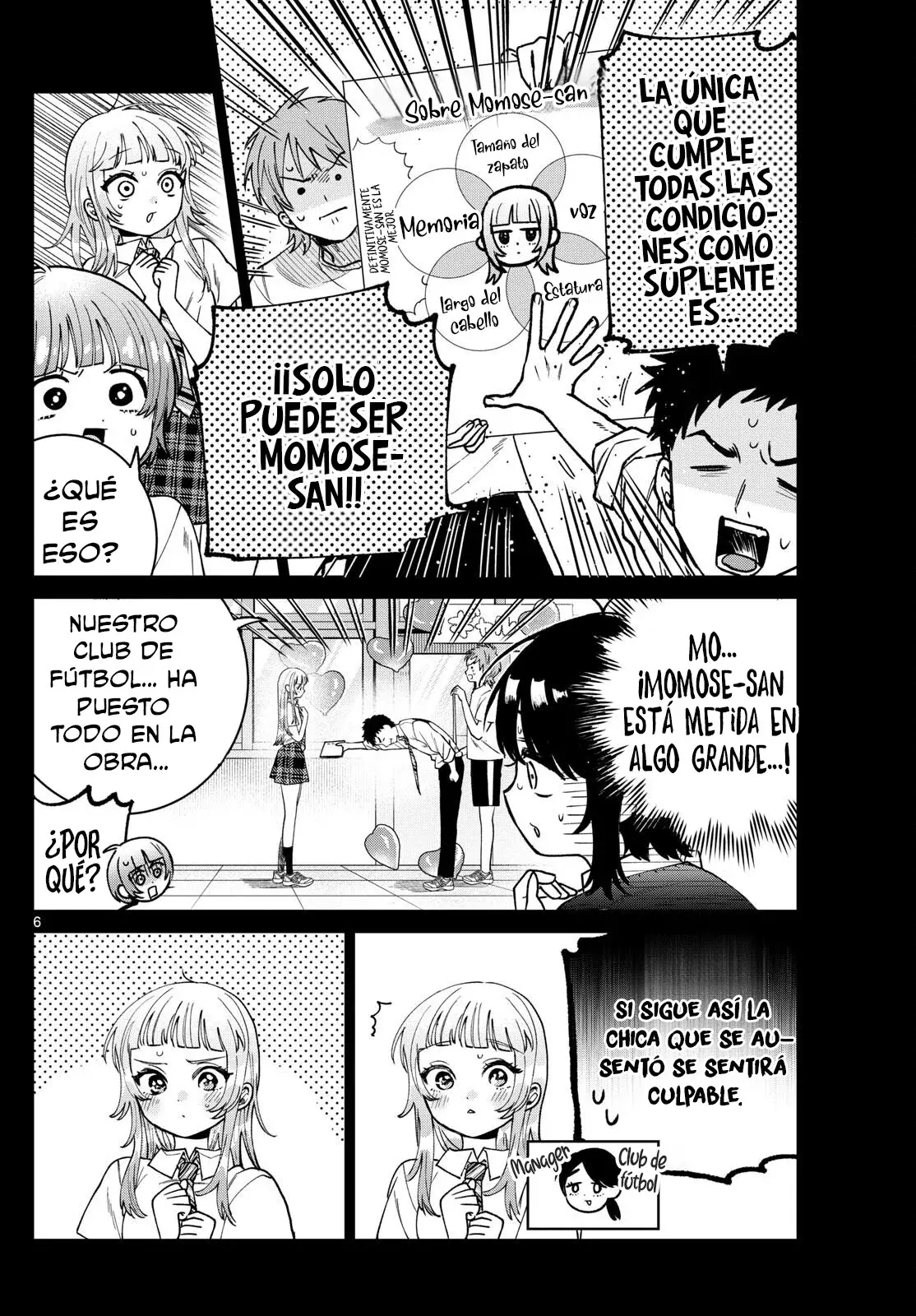 Momose Akira no Hatsukoi Hatan-chuu Capitulo 55: Alboroto arriba y abajo del escenario página 8