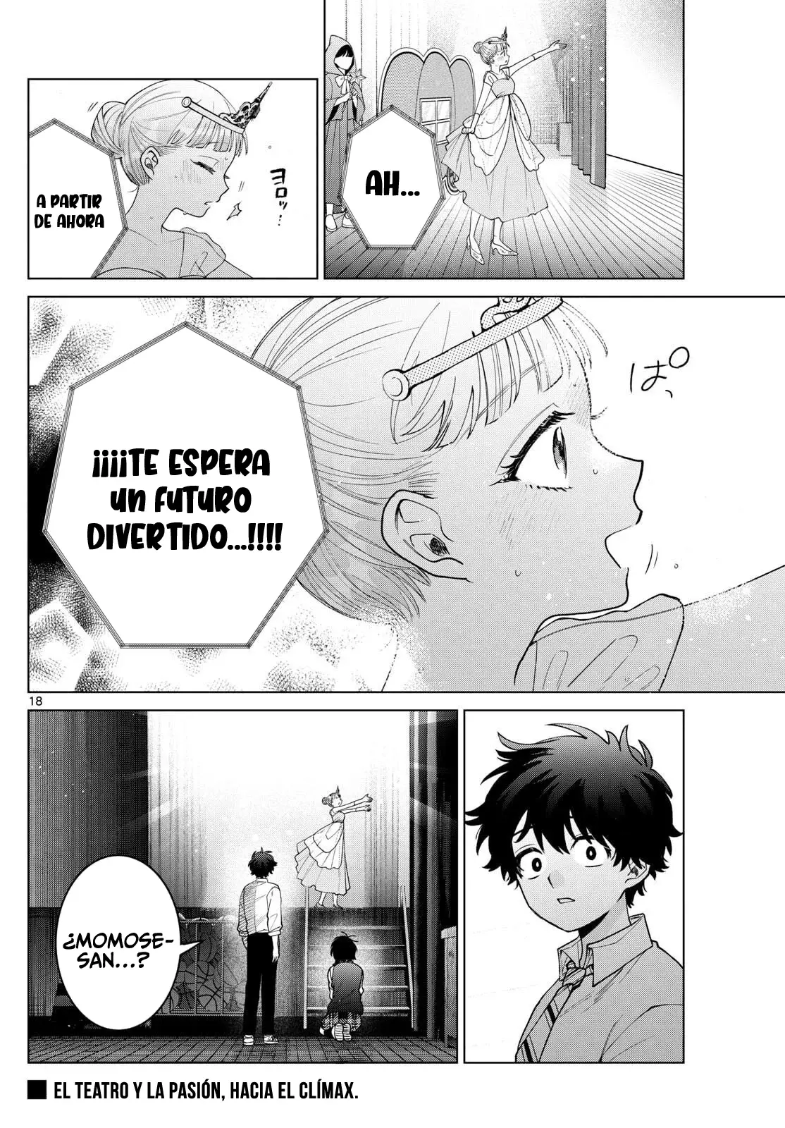 Momose Akira no Hatsukoi Hatan-chuu Capitulo 56: Vagando por un palacio mágico de muchos colores. página 19