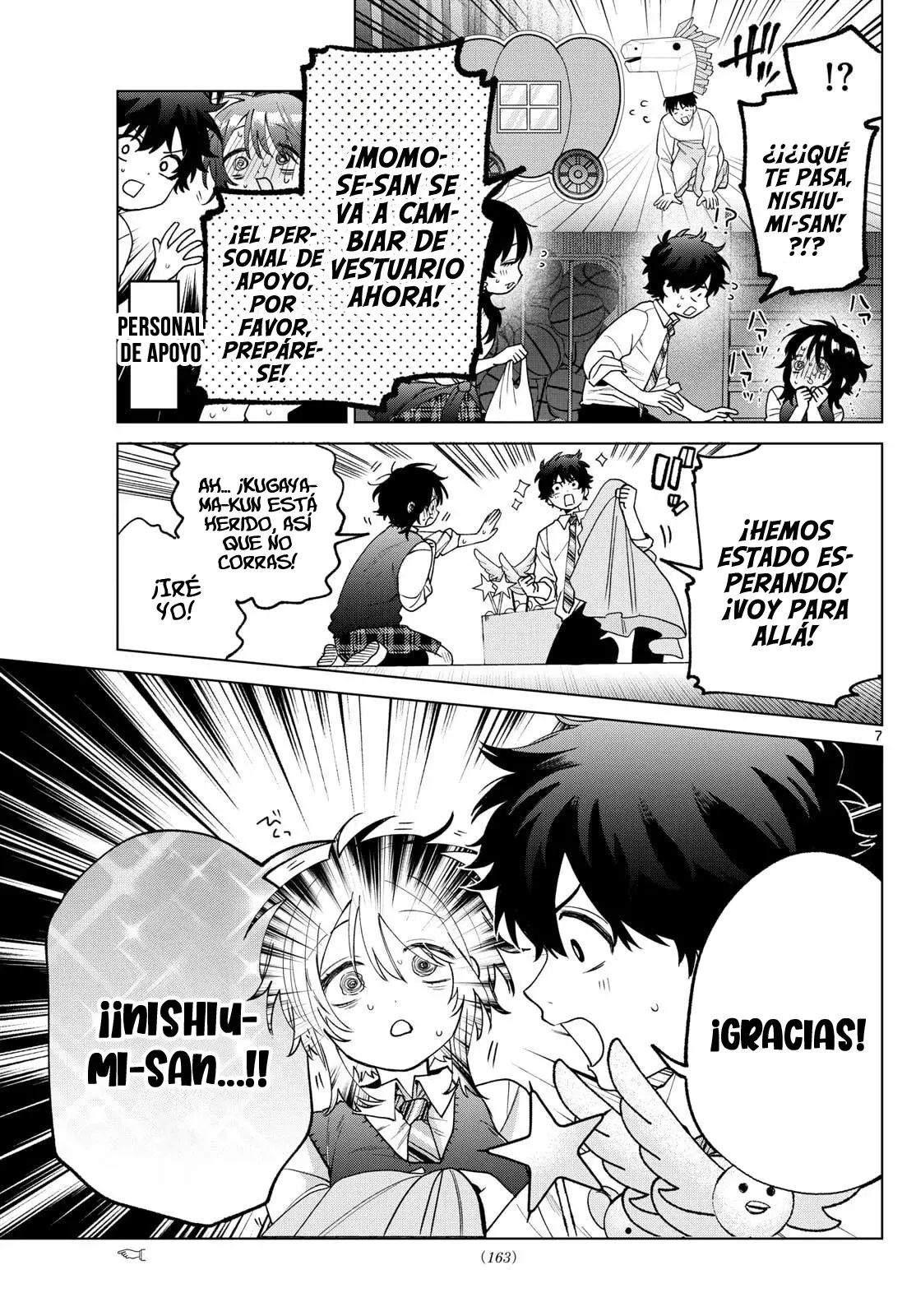 Momose Akira no Hatsukoi Hatan-chuu Capitulo 56: Vagando por un palacio mágico de muchos colores. página 8