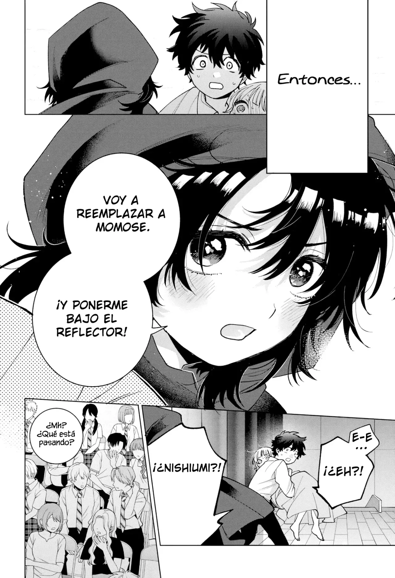 Momose Akira no Hatsukoi Hatan-chuu Capitulo 57: Dejándose llevar por grandes sentimientos página 17