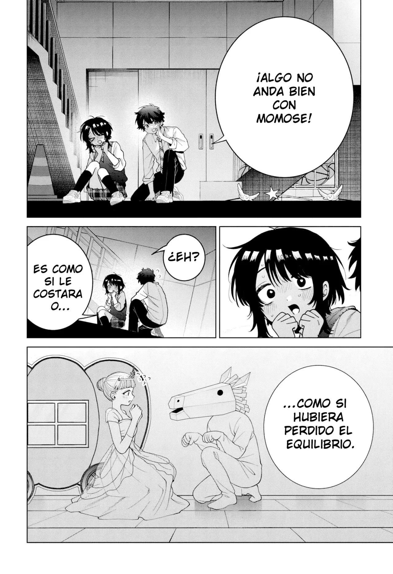 Momose Akira no Hatsukoi Hatan-chuu Capitulo 57: Dejándose llevar por grandes sentimientos página 6