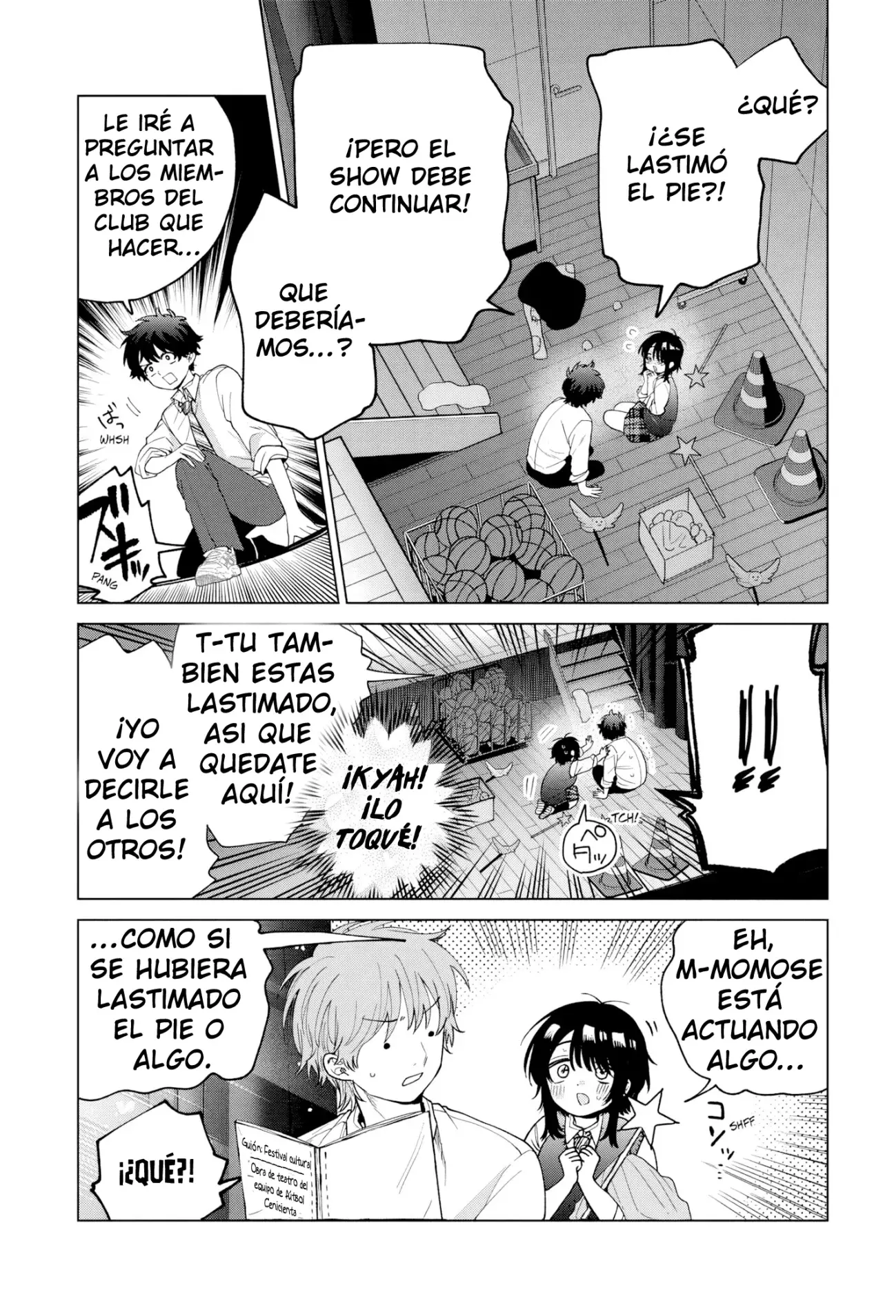 Momose Akira no Hatsukoi Hatan-chuu Capitulo 57: Dejándose llevar por grandes sentimientos página 7