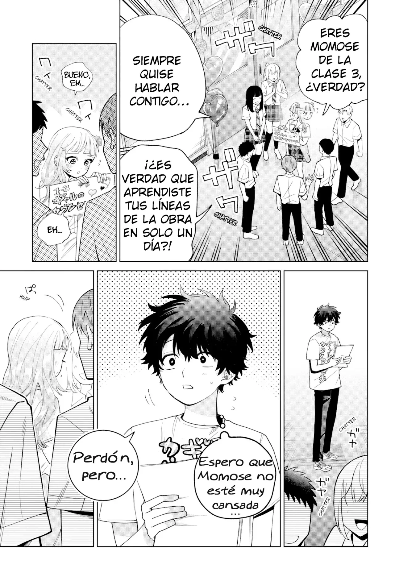 Momose Akira no Hatsukoi Hatan-chuu Capitulo 59: Luchando en solitario como toda una gal página 17