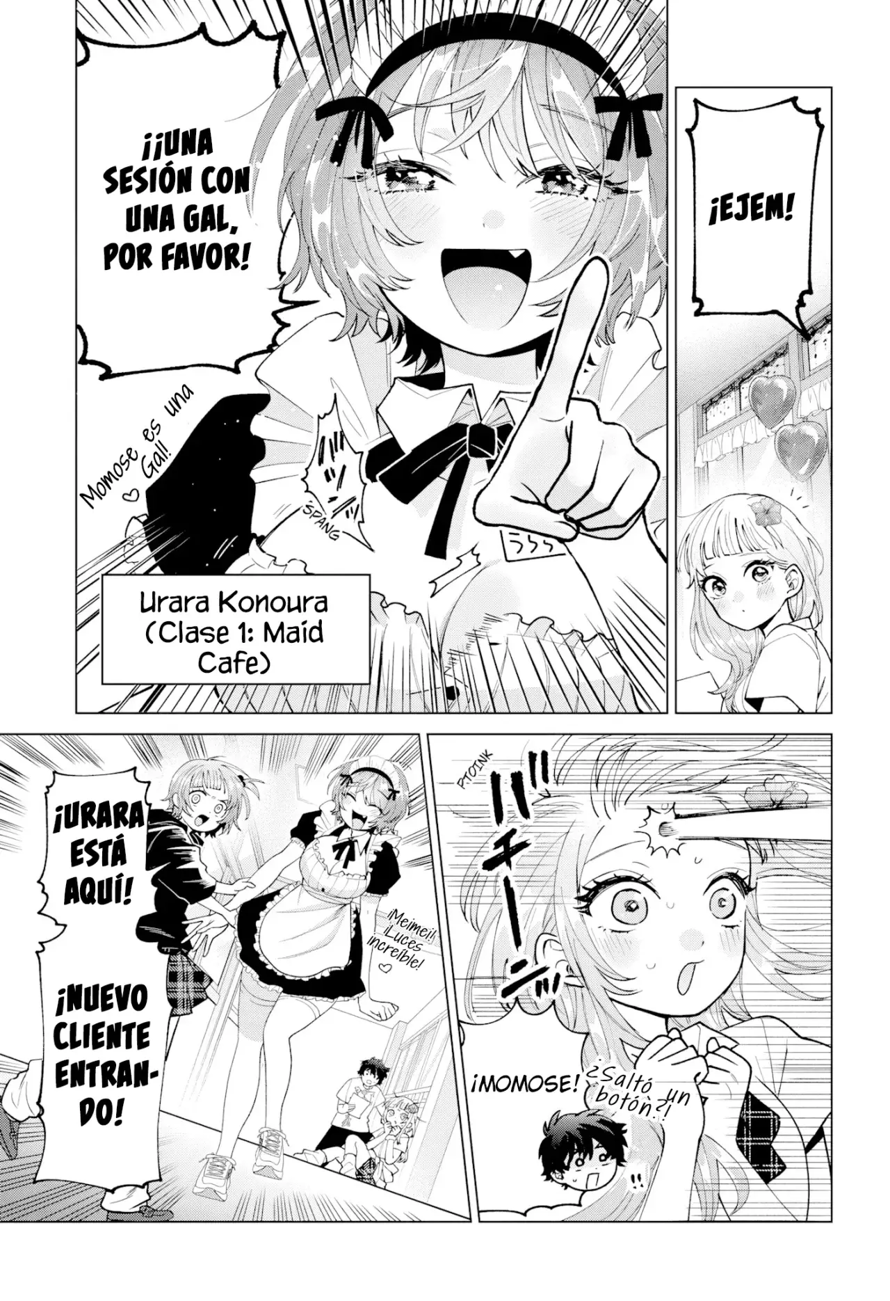 Momose Akira no Hatsukoi Hatan-chuu Capitulo 59: Luchando en solitario como toda una gal página 9