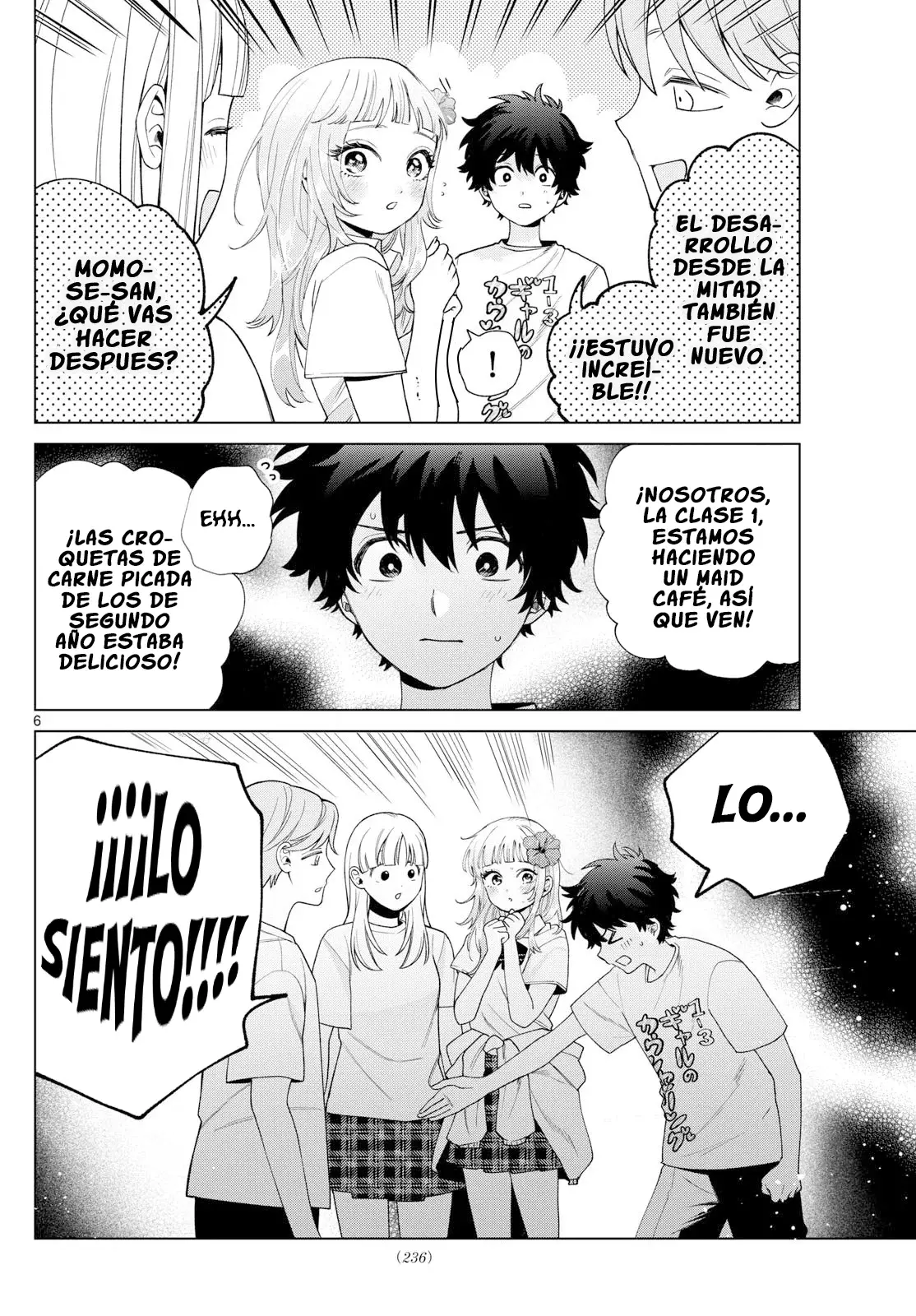 Momose Akira no Hatsukoi Hatan-chuu Capitulo 60: Envuelto en sentimientos desbordantes. página 7