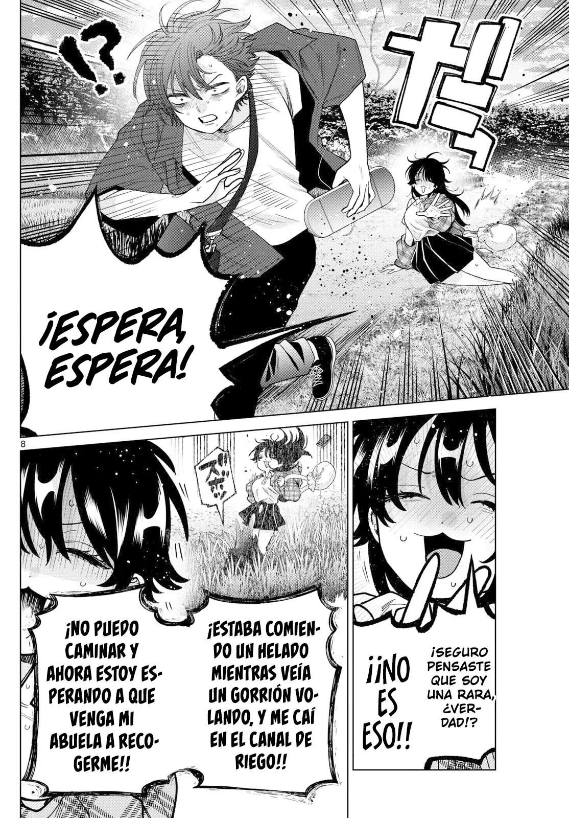 Momose Akira no Hatsukoi Hatan-chuu Capitulo 61: En medio del arrozal, mis emociones andan brincando por todas partes página 10