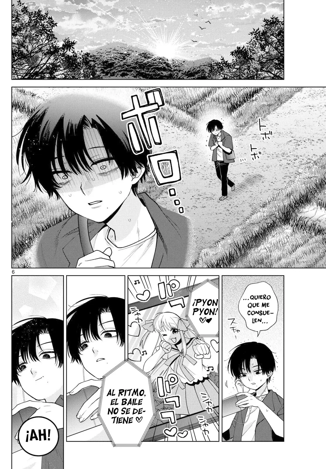 Momose Akira no Hatsukoi Hatan-chuu Capitulo 61: En medio del arrozal, mis emociones andan brincando por todas partes página 8