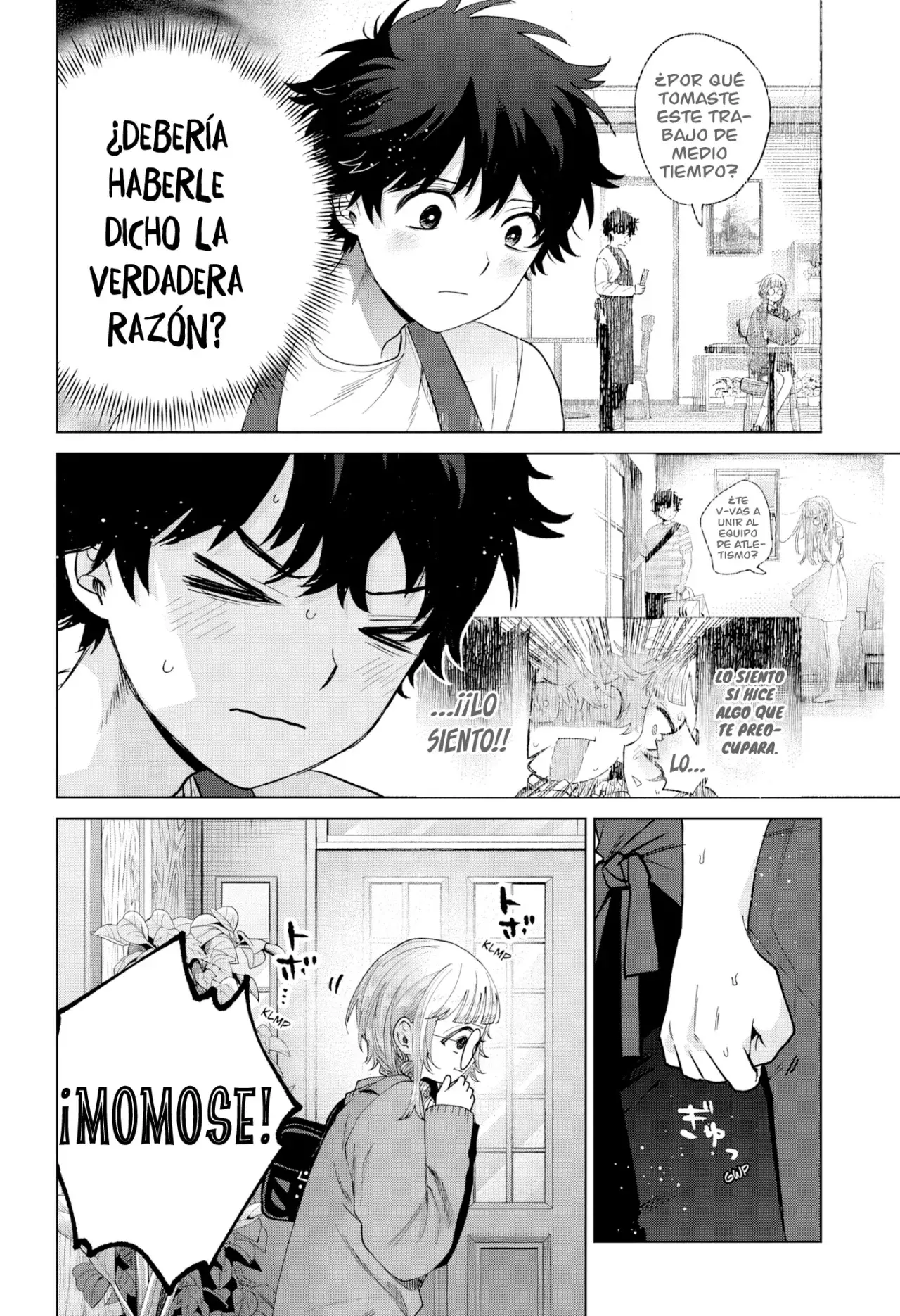 Momose Akira no Hatsukoi Hatan-chuu Capitulo 65: Escondiéndose en la ubicación del objetivo página 18