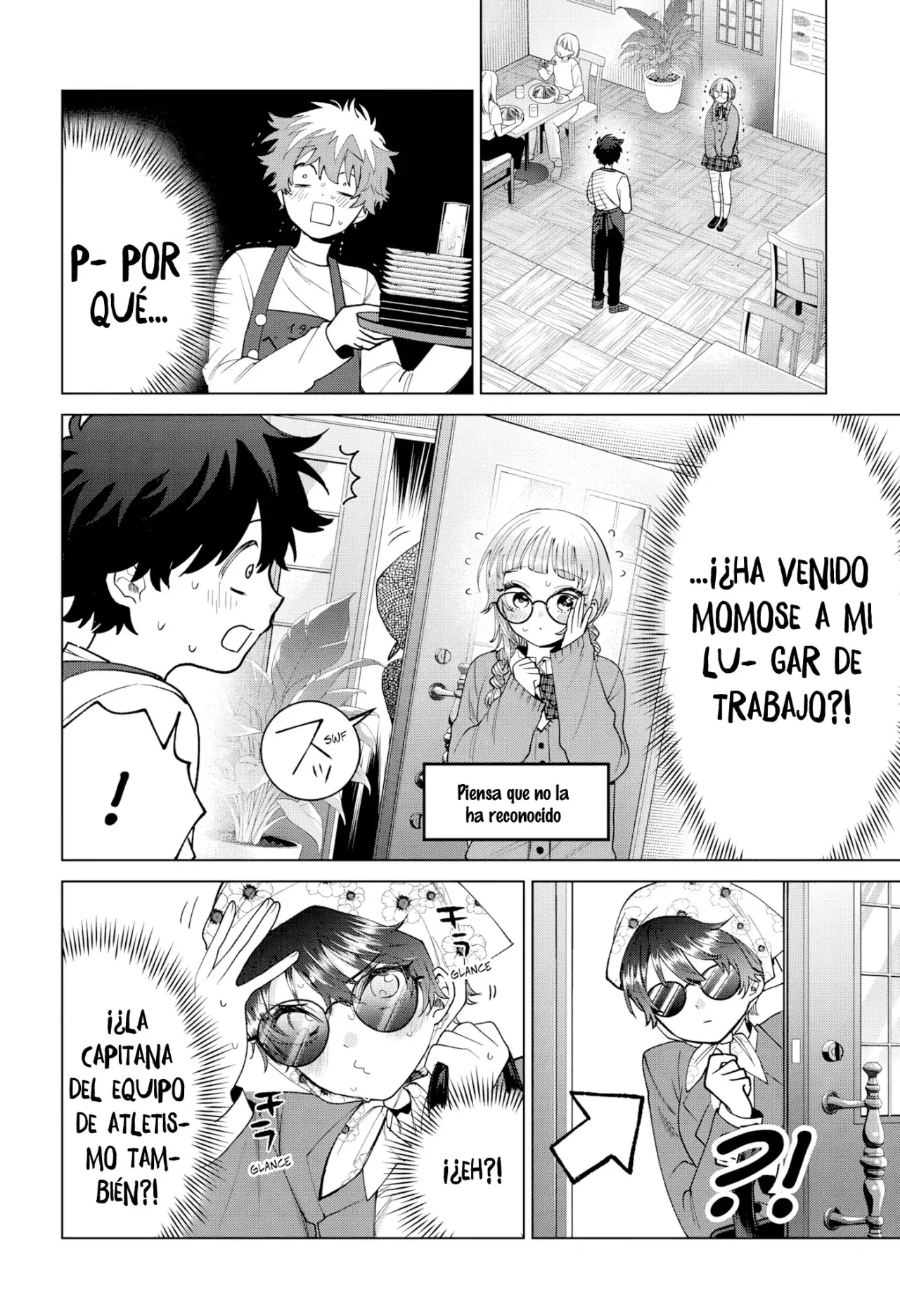 Momose Akira no Hatsukoi Hatan-chuu Capitulo 65: Escondiéndose en la ubicación del objetivo página 6
