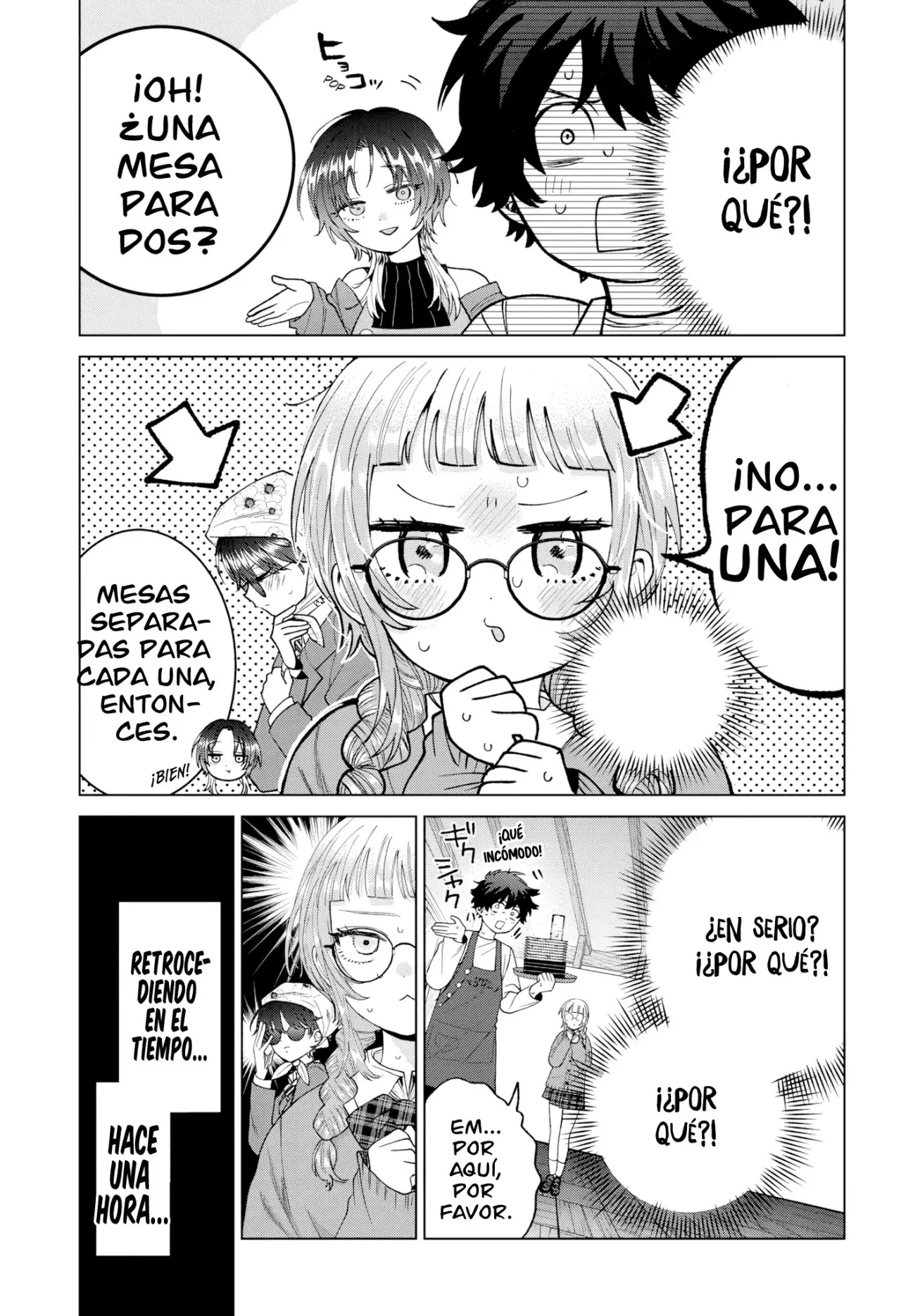 Momose Akira no Hatsukoi Hatan-chuu Capitulo 65: Escondiéndose en la ubicación del objetivo página 7