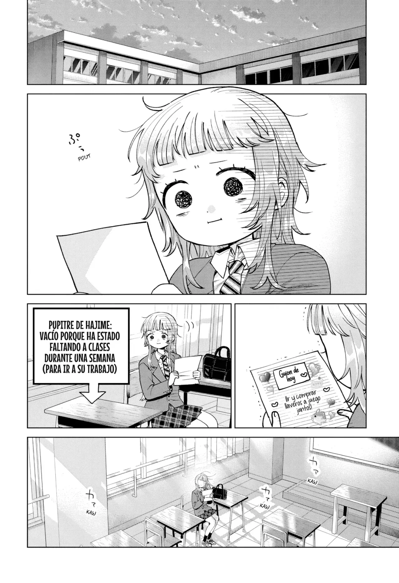 Momose Akira no Hatsukoi Hatan-chuu Capitulo 65: Escondiéndose en la ubicación del objetivo página 8