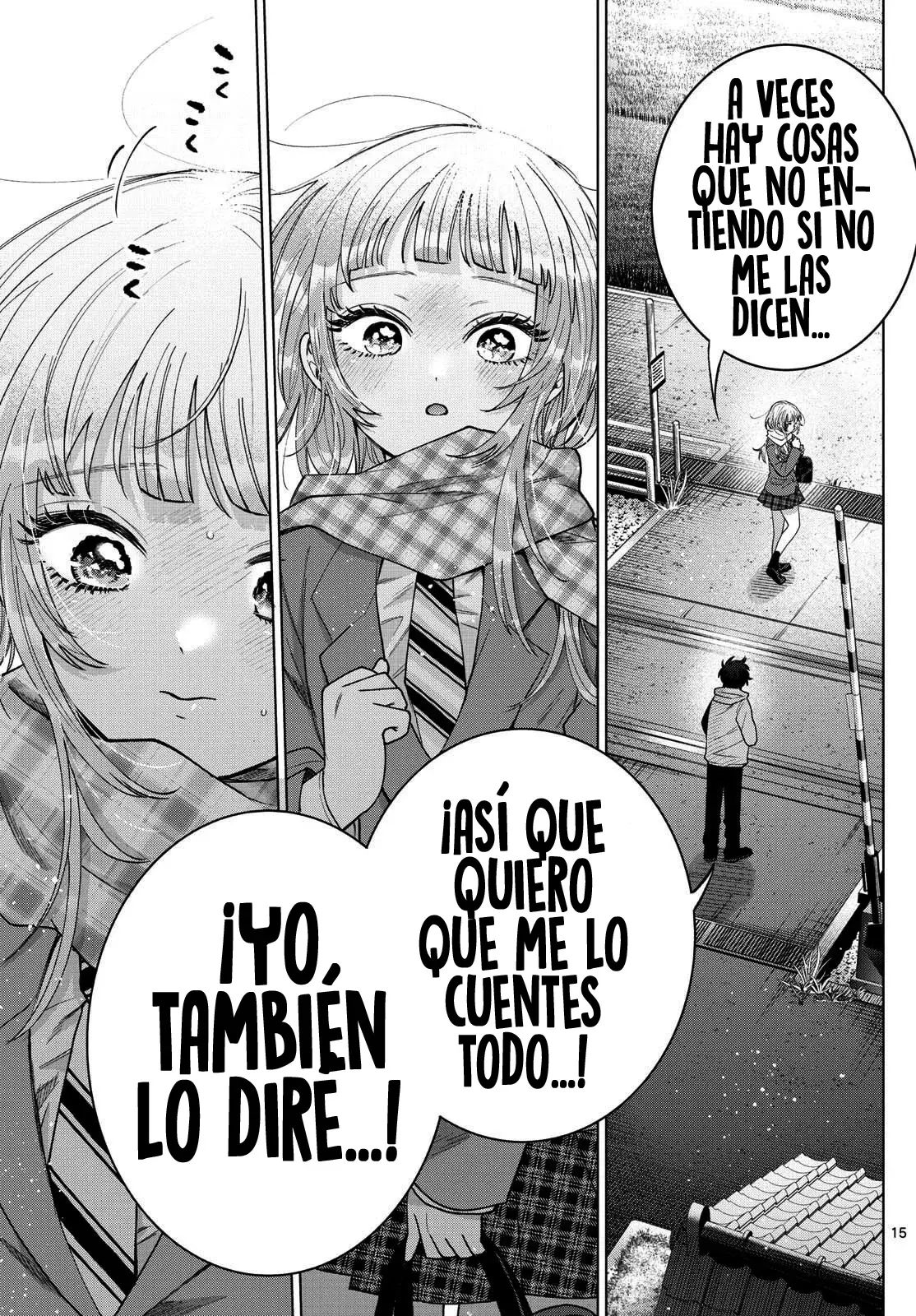 Momose Akira no Hatsukoi Hatan-chuu Capitulo 66: Decidida a dar el primer paso. página 17