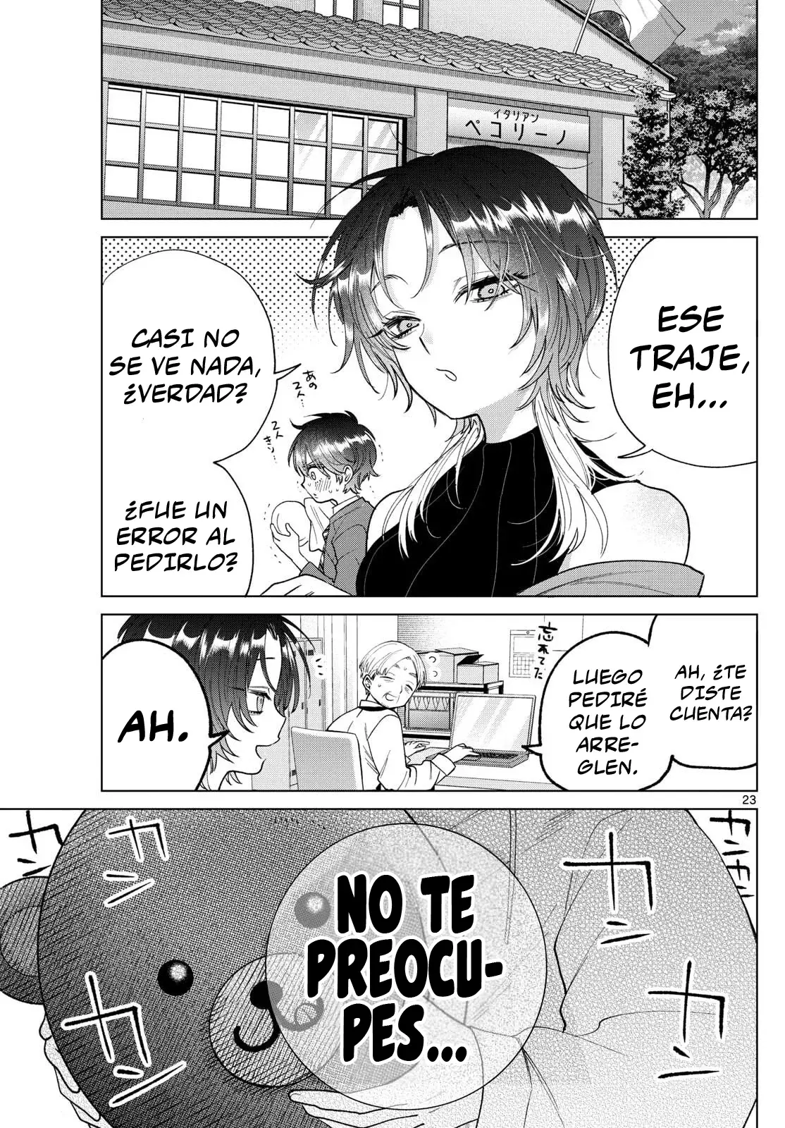 Momose Akira no Hatsukoi Hatan-chuu Capitulo 66: Decidida a dar el primer paso. página 23