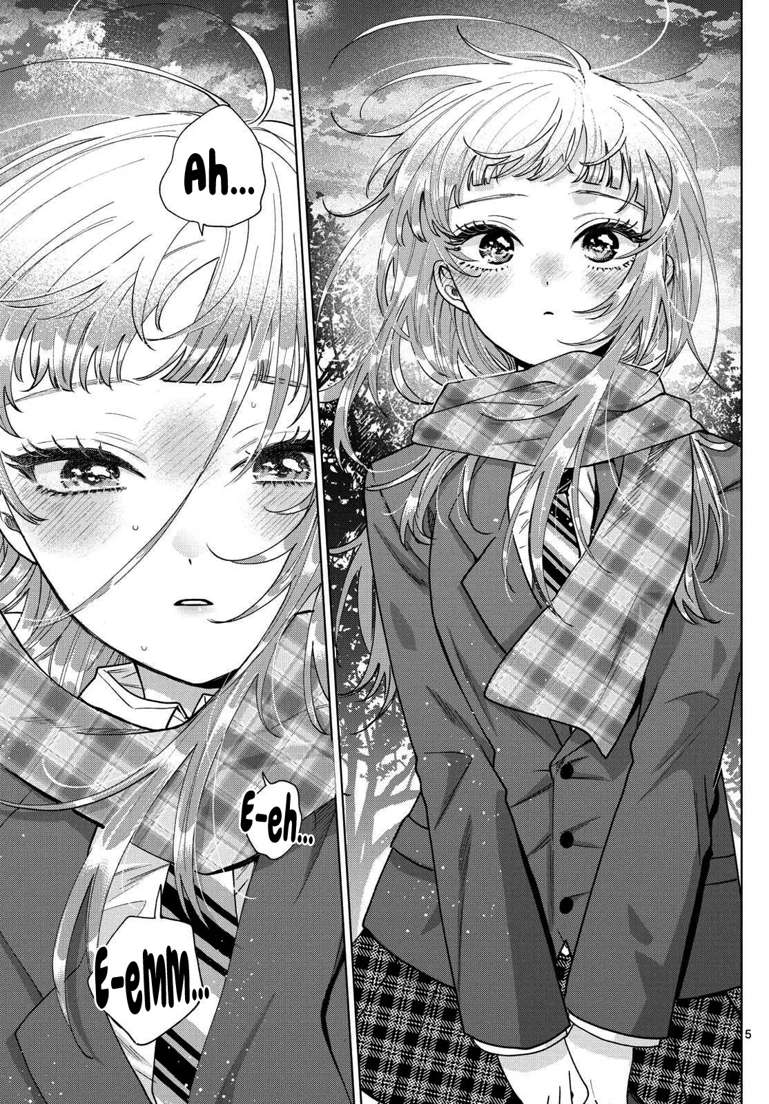 Momose Akira no Hatsukoi Hatan-chuu Capitulo 66: Decidida a dar el primer paso. página 7