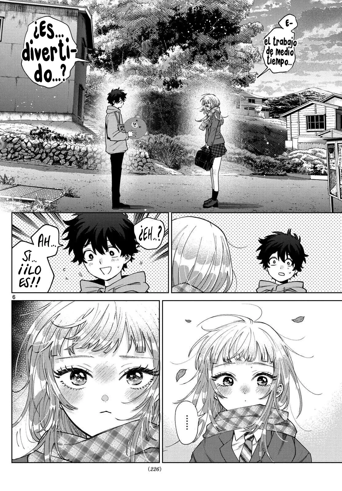 Momose Akira no Hatsukoi Hatan-chuu Capitulo 66: Decidida a dar el primer paso. página 8