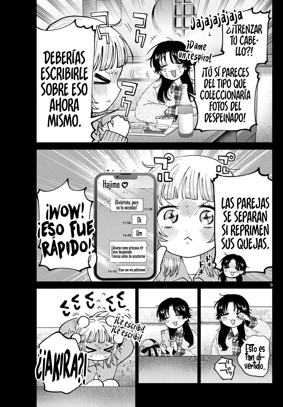 Momose Akira no Hatsukoi Hatan-chuu Capitulo 72 página 10