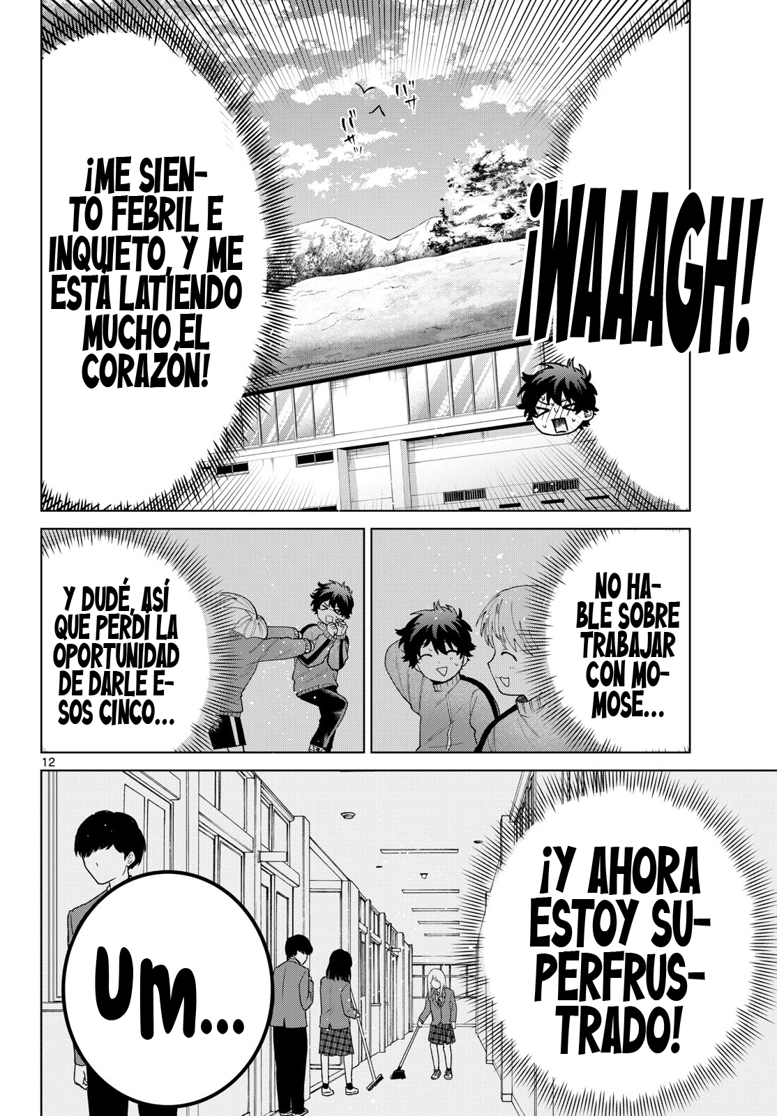 Momose Akira no Hatsukoi Hatan-chuu Capitulo 77 página 12