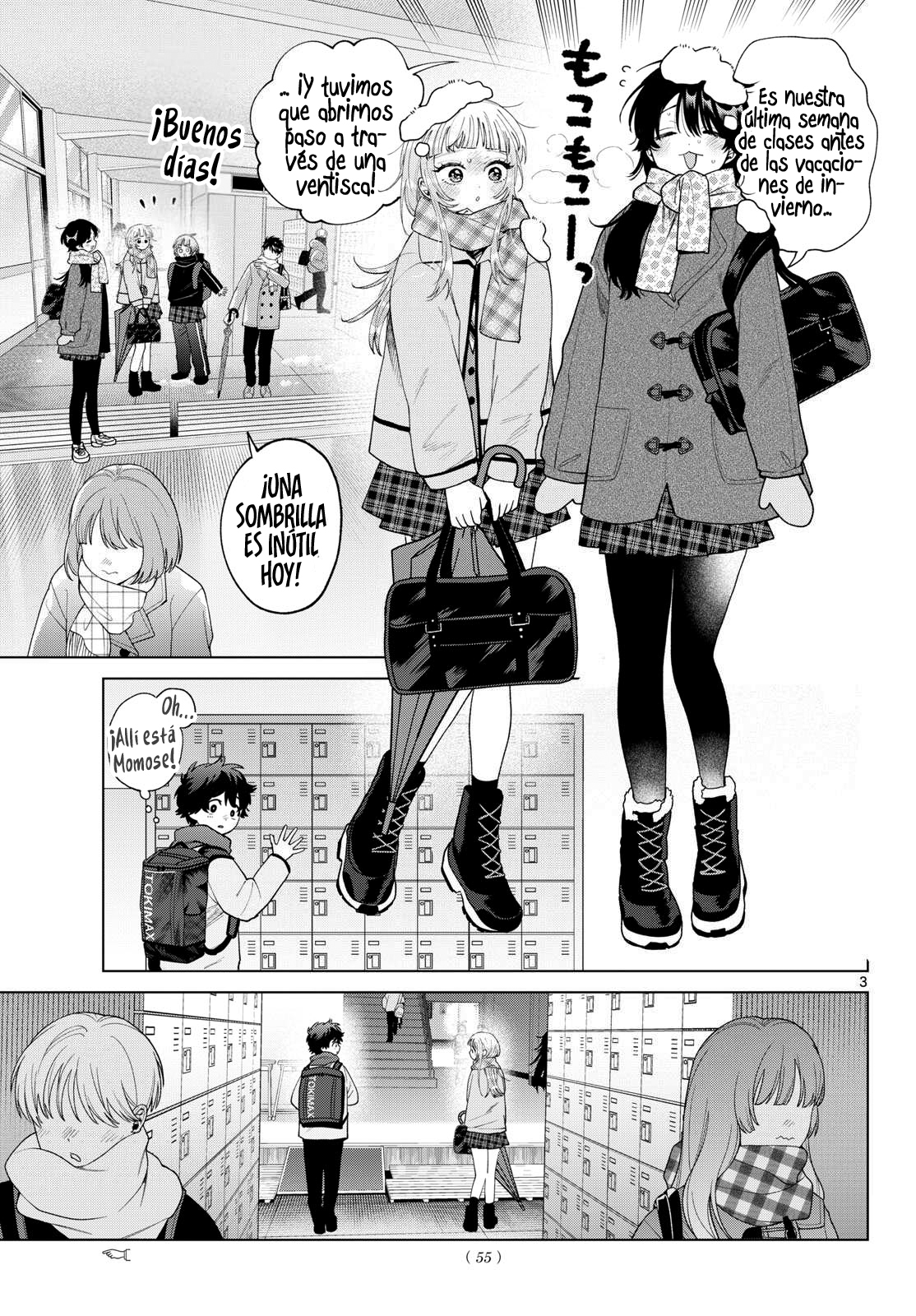 Momose Akira no Hatsukoi Hatan-chuu Capitulo 77 página 3
