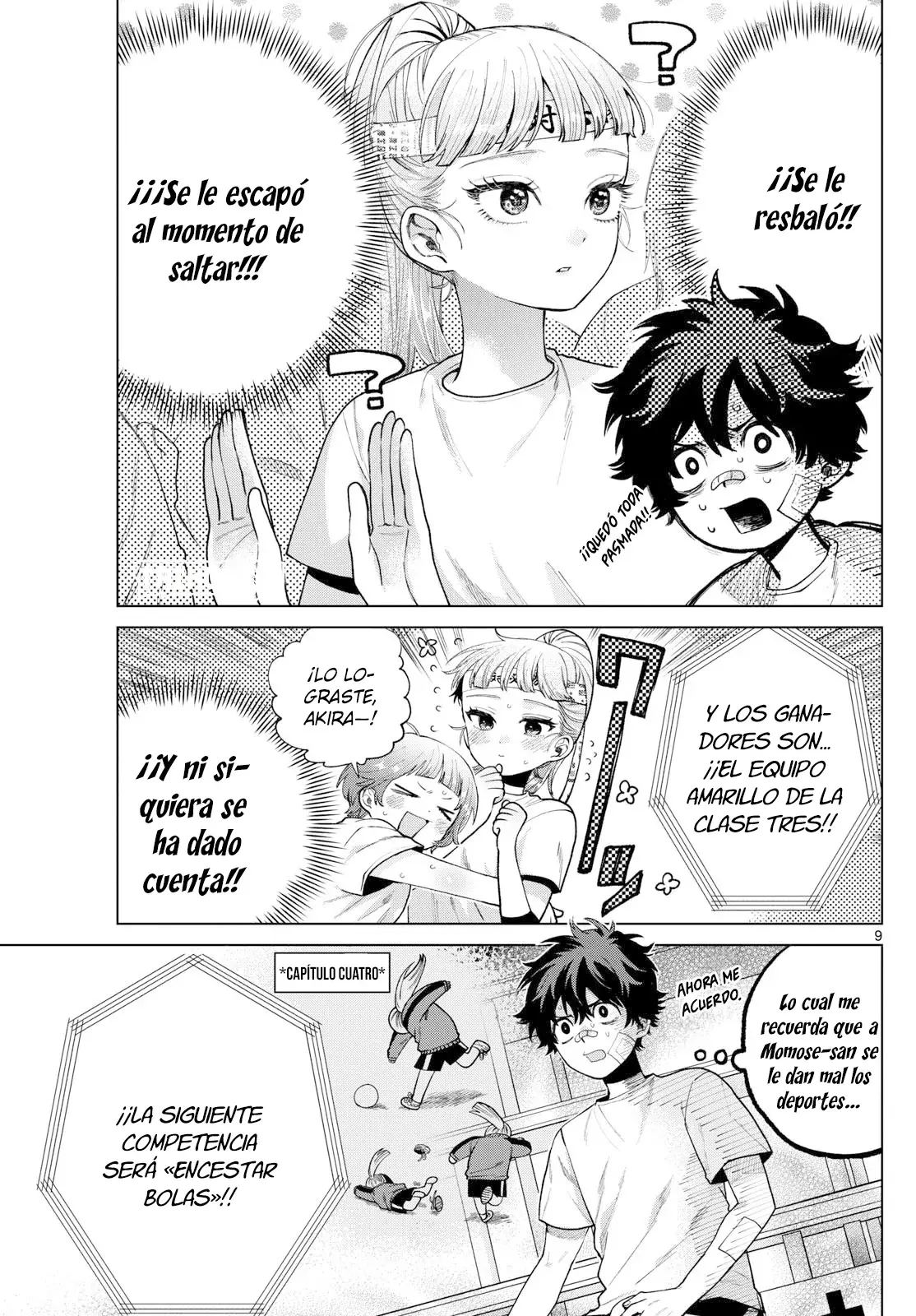 Momose Akira no Hatsukoi Hatan-chuu Capitulo 8: Compitiendo por hacer el alma perder. página 10