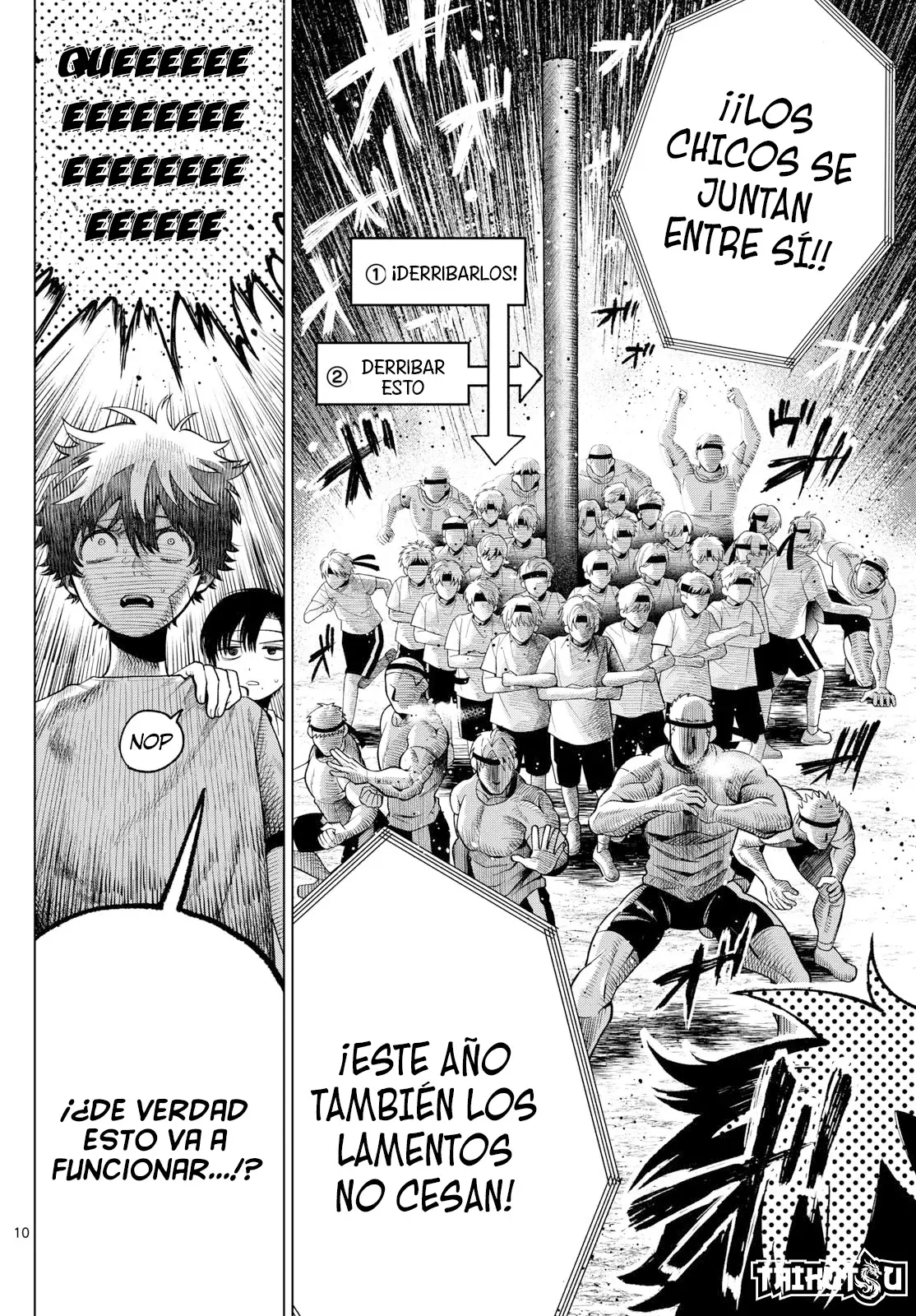 Momose Akira no Hatsukoi Hatan-chuu Capitulo 9: Conversaciones... Pensamientos, saltando en el aire. página 11