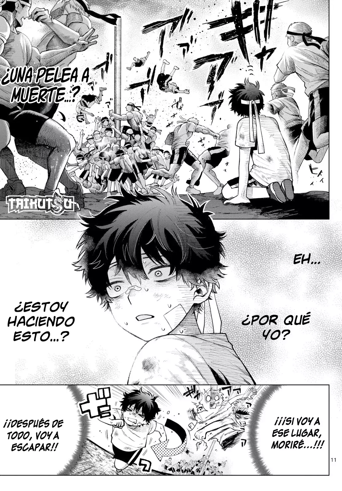 Momose Akira no Hatsukoi Hatan-chuu Capitulo 9: Conversaciones... Pensamientos, saltando en el aire. página 12