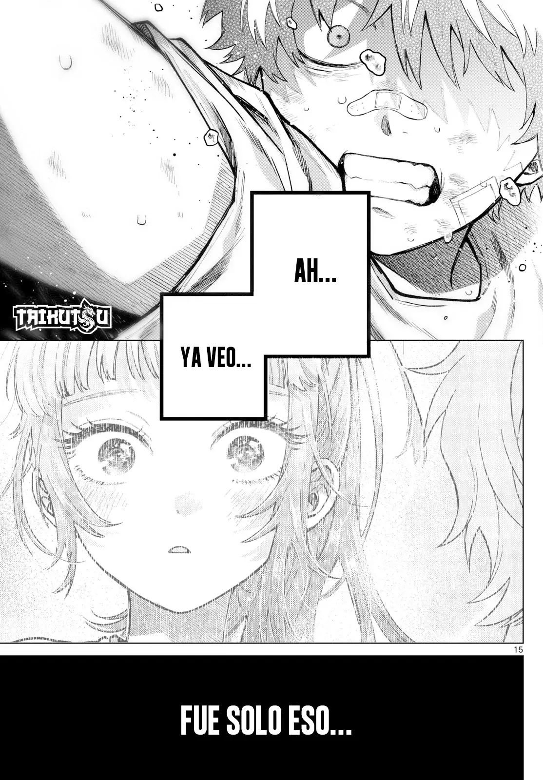 Momose Akira no Hatsukoi Hatan-chuu Capitulo 9: Conversaciones... Pensamientos, saltando en el aire. página 16