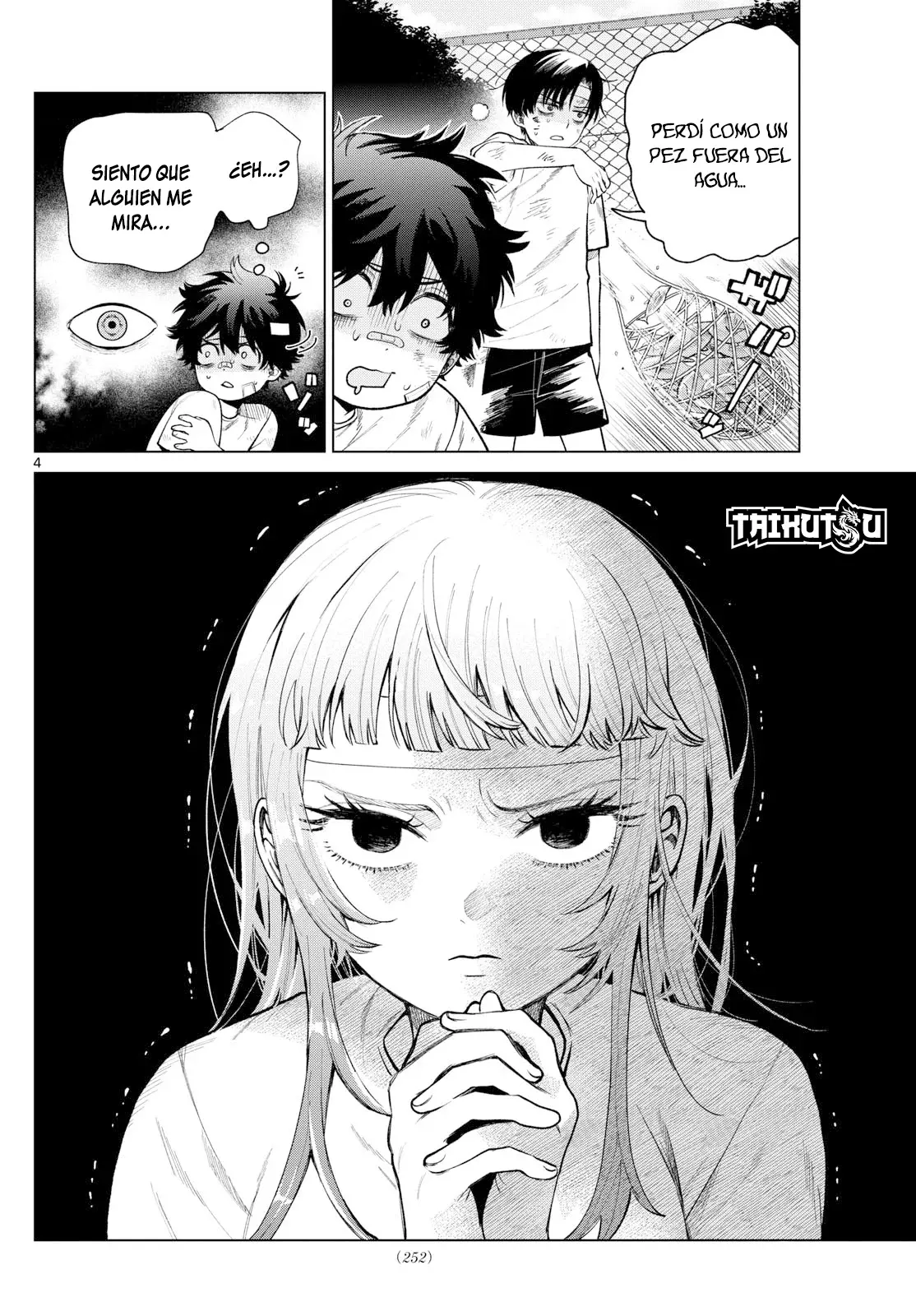 Momose Akira no Hatsukoi Hatan-chuu Capitulo 9: Conversaciones... Pensamientos, saltando en el aire. página 5