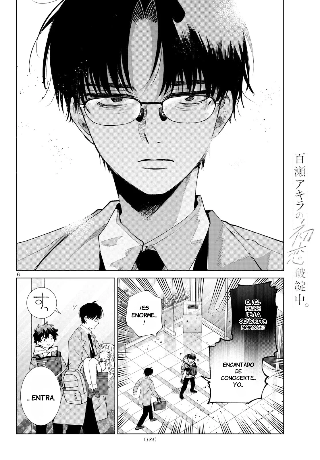 Momose Akira no Hatsukoi Hatan-chuu Capitulo 91 página 6