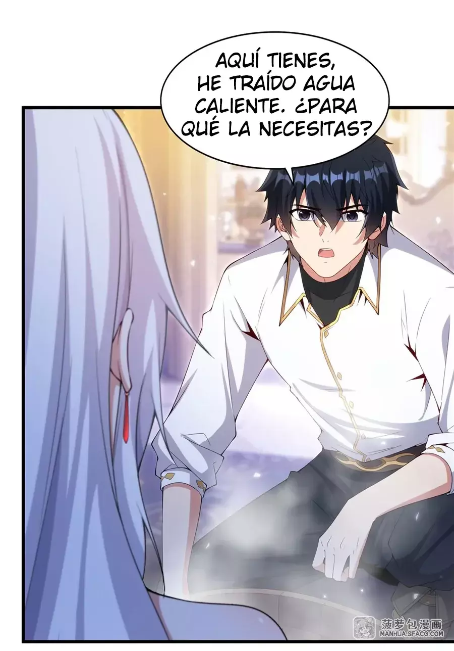 ¡Cállate, Dragón Malvado! Ya no quiero criar a un niño contigo Capitulo 10: Leon fue intimidado por un dragón página 22
