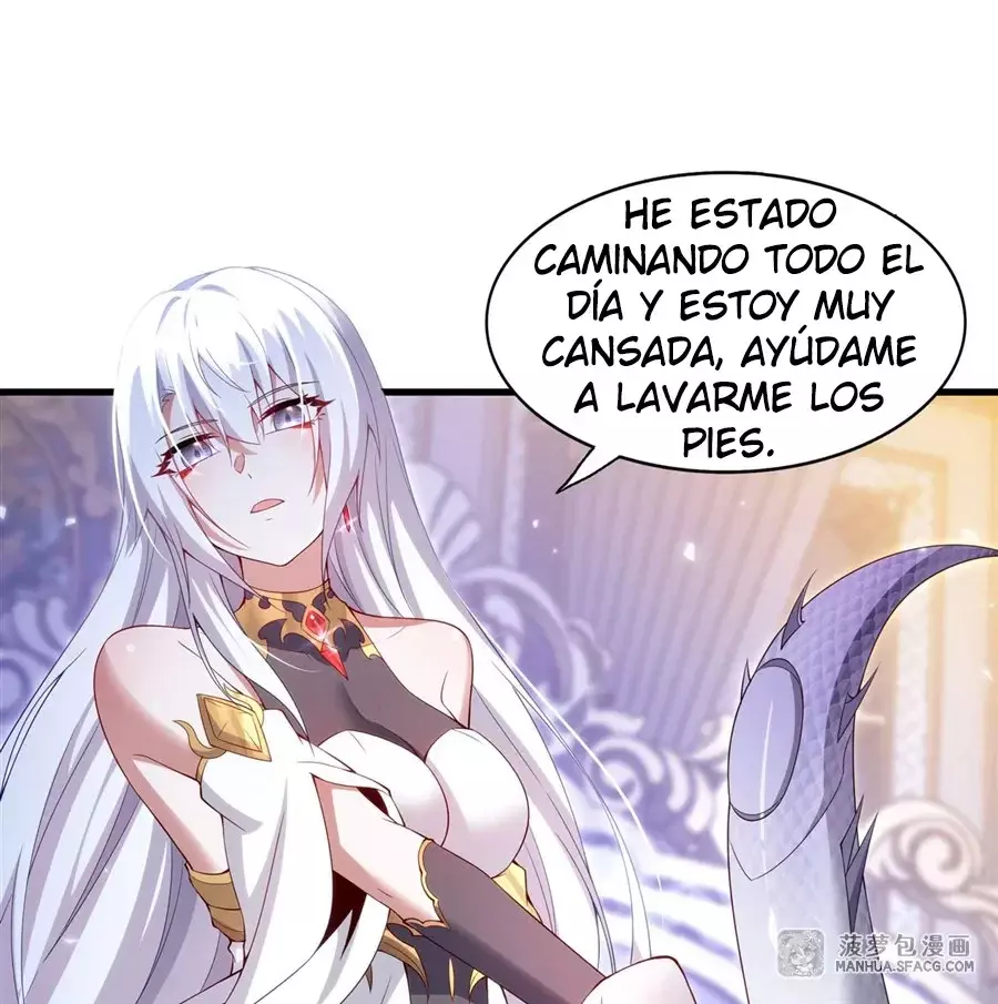 ¡Cállate, Dragón Malvado! Ya no quiero criar a un niño contigo Capitulo 10: Leon fue intimidado por un dragón página 23