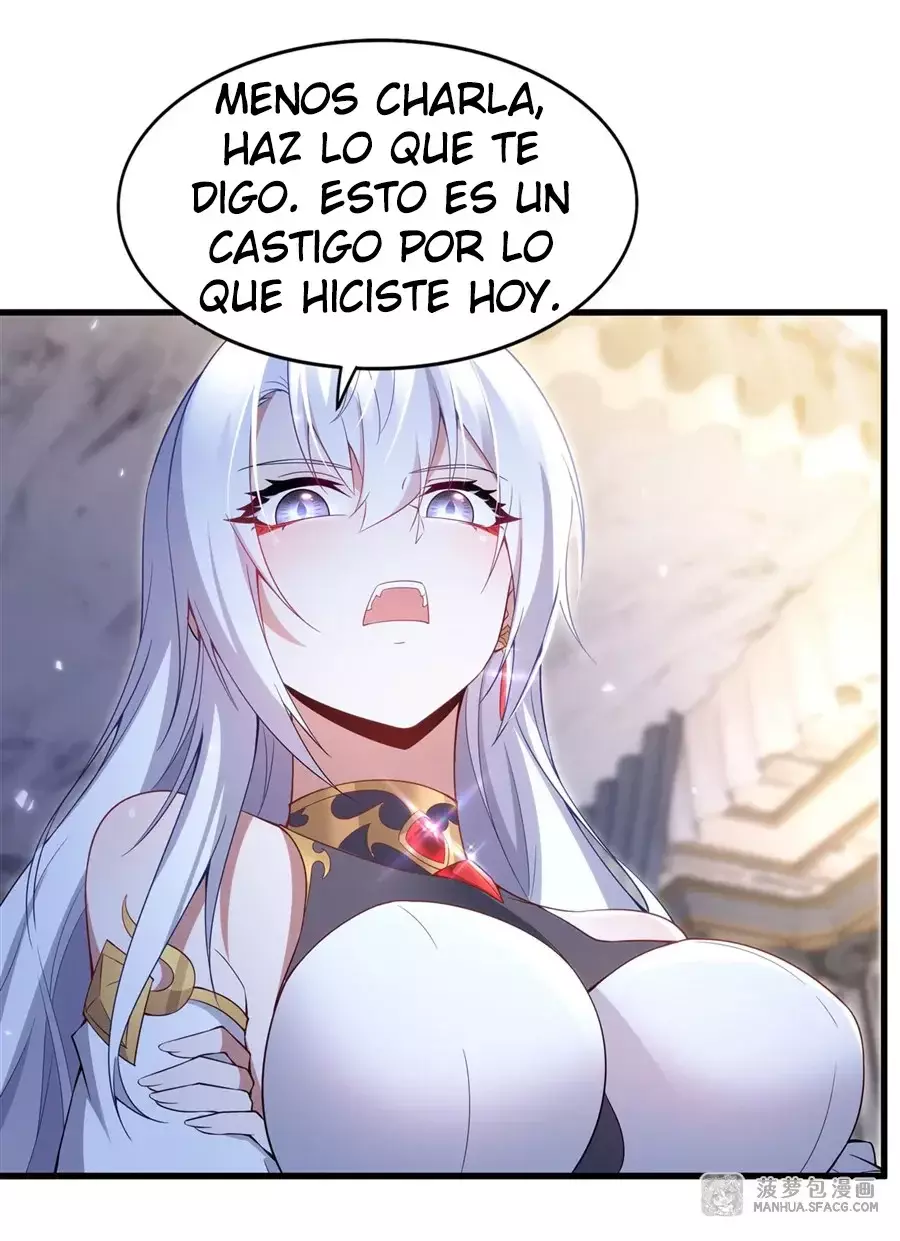¡Cállate, Dragón Malvado! Ya no quiero criar a un niño contigo Capitulo 10: Leon fue intimidado por un dragón página 26