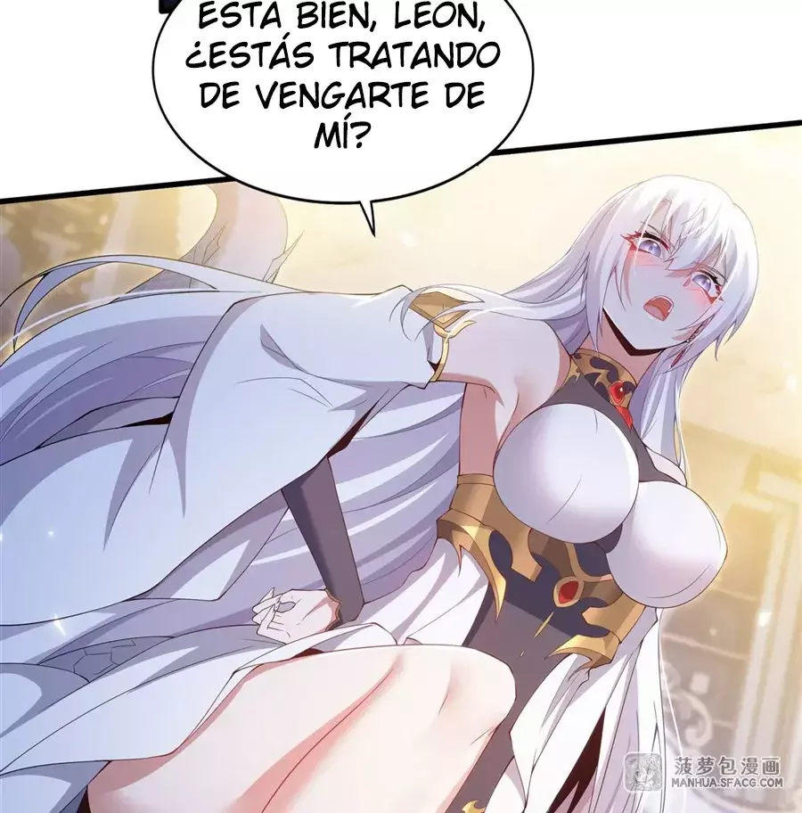 ¡Cállate, Dragón Malvado! Ya no quiero criar a un niño contigo Capitulo 10: Leon fue intimidado por un dragón página 36