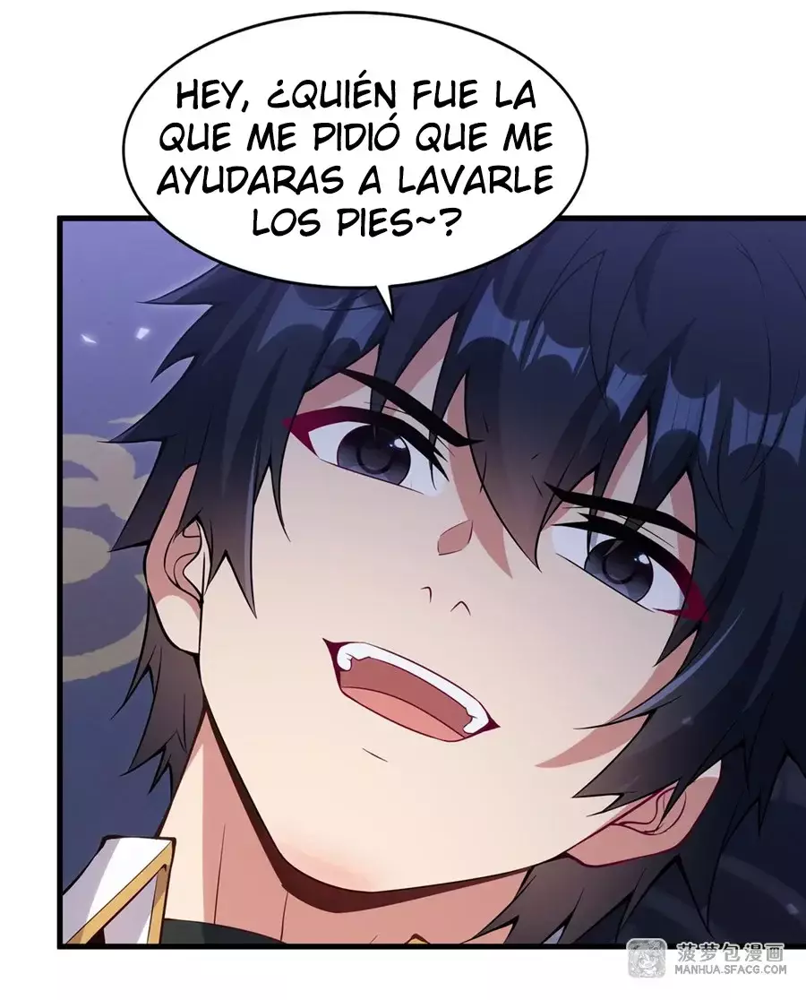 ¡Cállate, Dragón Malvado! Ya no quiero criar a un niño contigo Capitulo 10: Leon fue intimidado por un dragón página 38