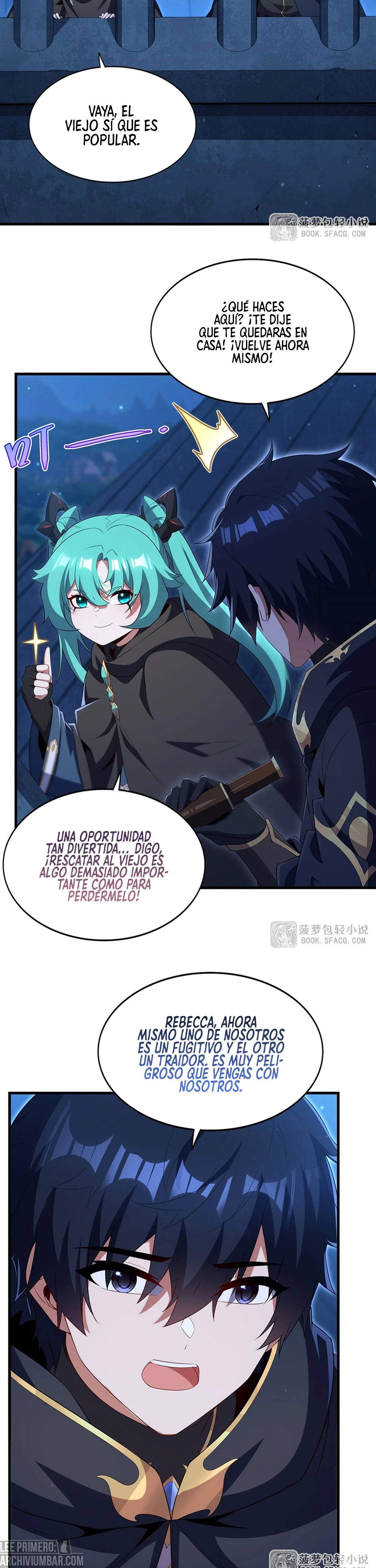 ¡Cállate, Dragón Malvado! Ya no quiero criar a un niño contigo Capitulo 100 página 3