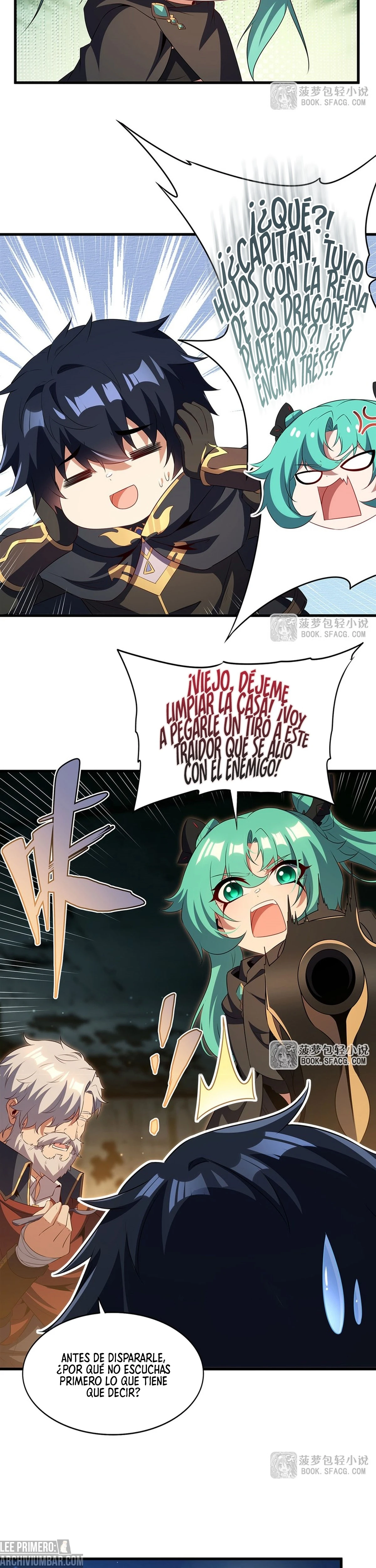 ¡Cállate, Dragón Malvado! Ya no quiero criar a un niño contigo Capitulo 101 página 13