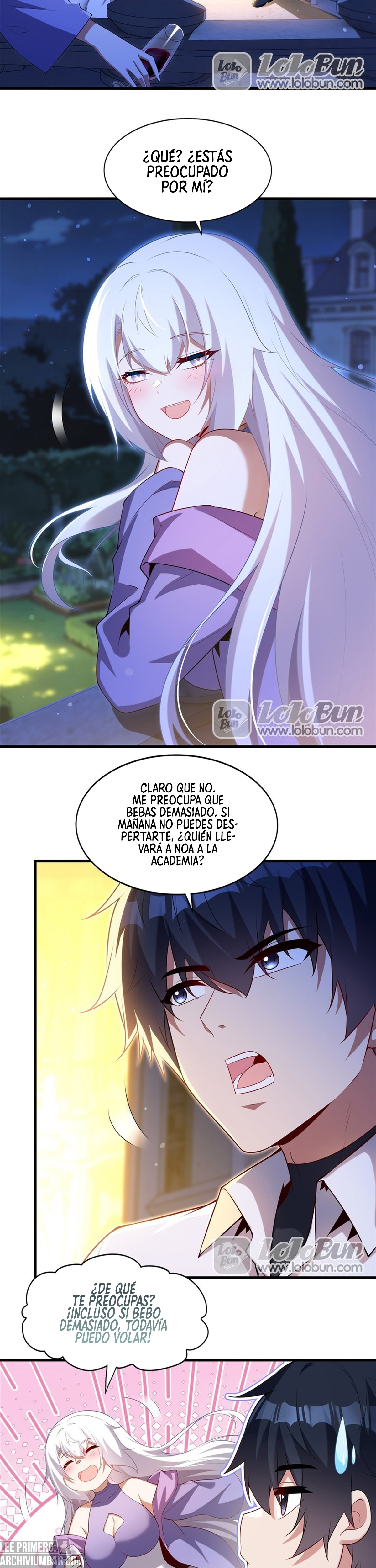 ¡Cállate, Dragón Malvado! Ya no quiero criar a un niño contigo Capitulo 102.5 página 7